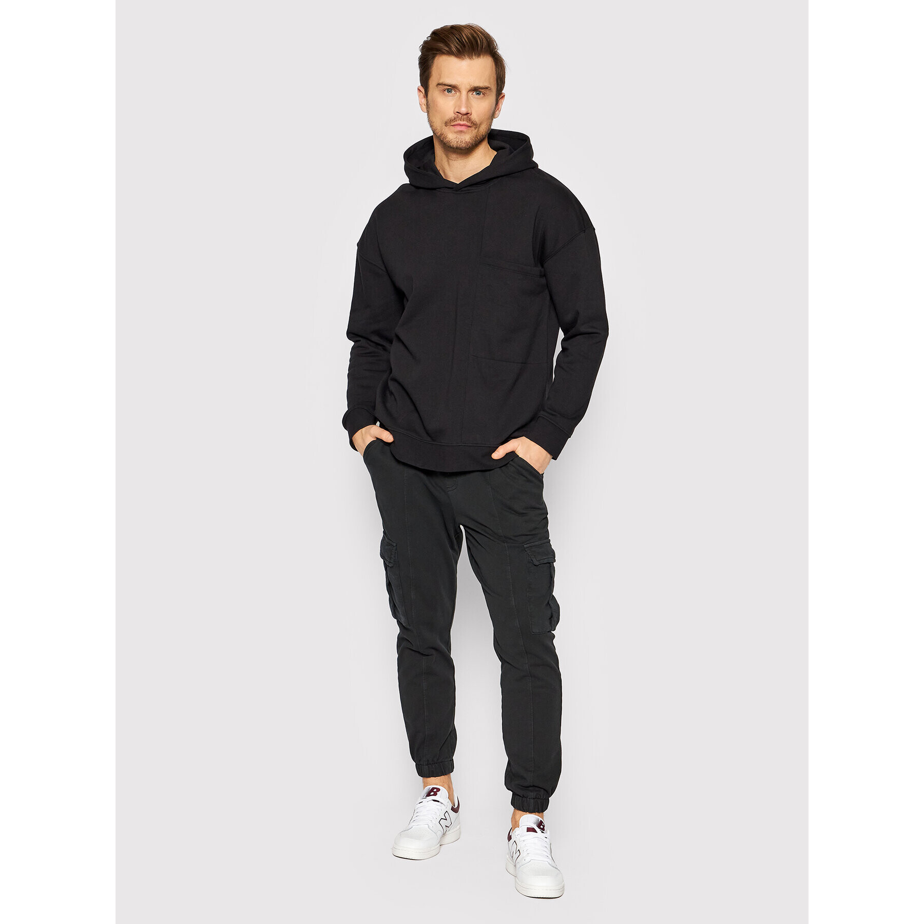 Only & Sons Суитшърт Knox 22021746 Черен Relaxed Fit - Pepit.bg
