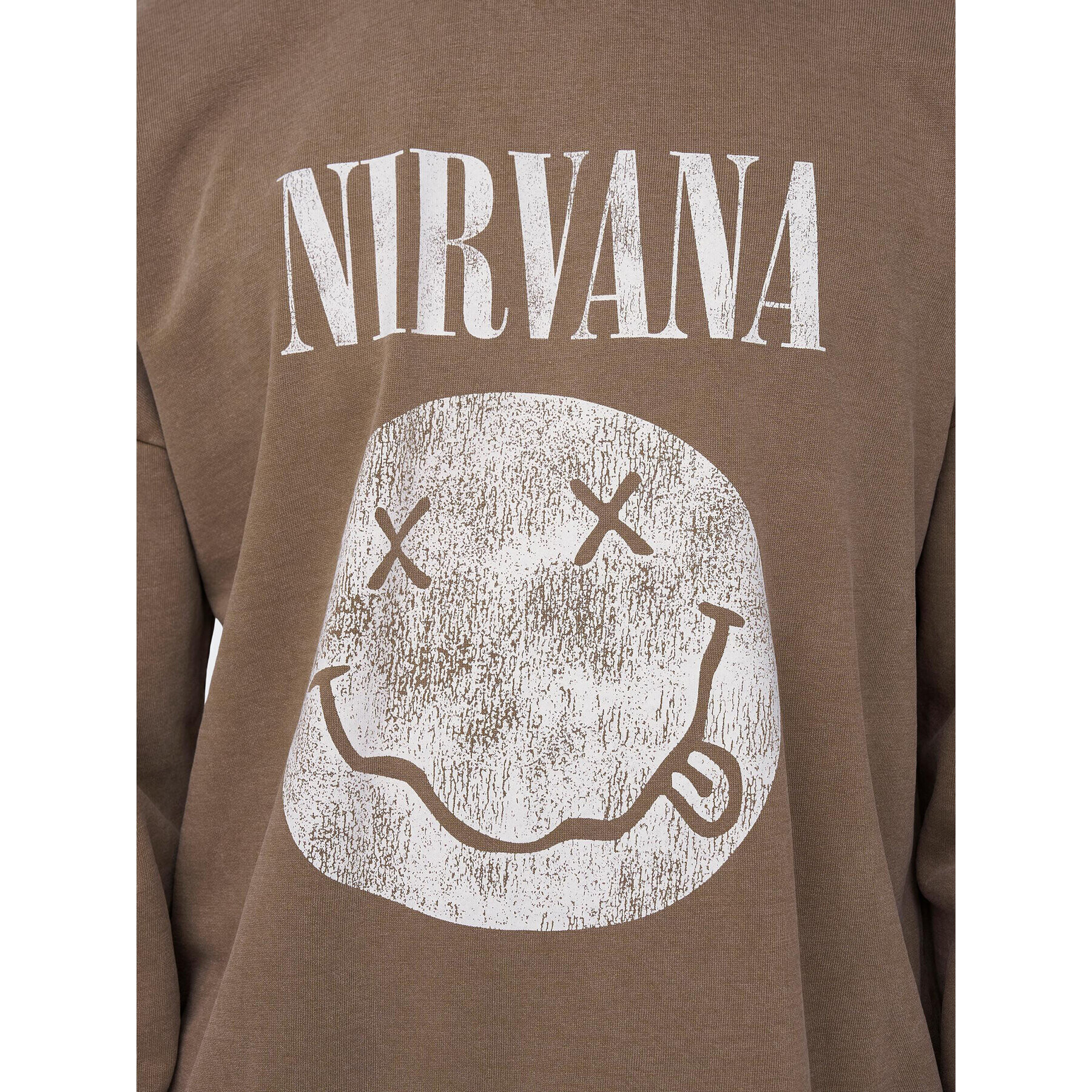 Only & Sons Суитшърт Toby Rlx Nirvana 22023680 Кафяв Relaxed Fit - Pepit.bg