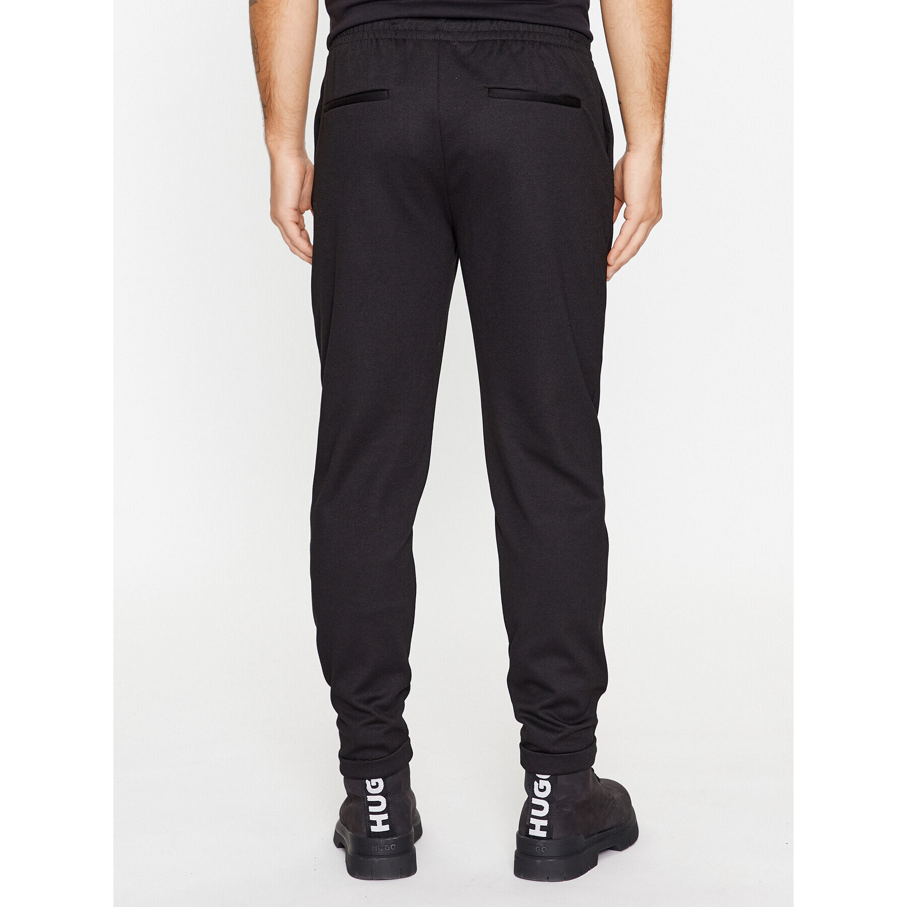 Only & Sons Текстилни панталони 22026403 Черен Comfort Fit - Pepit.bg