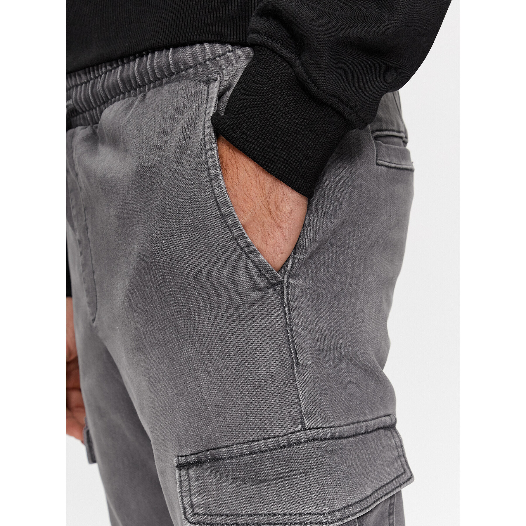 Only & Sons Текстилни панталони 22027402 Сив Regular Fit - Pepit.bg