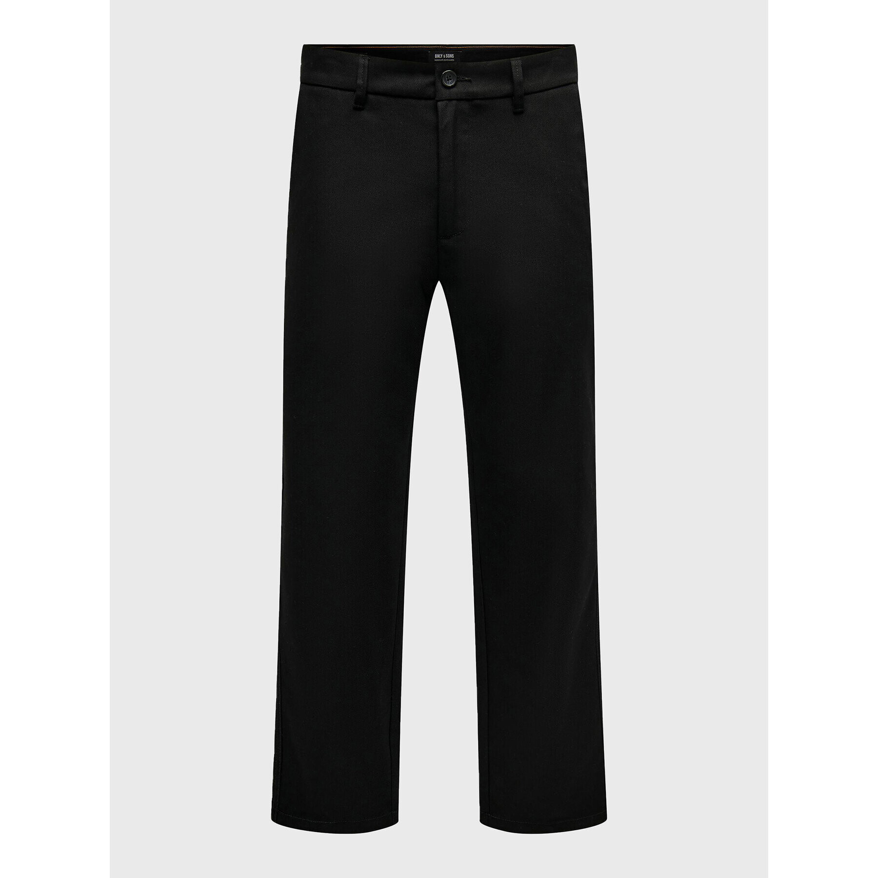 Only & Sons Текстилни панталони Edge-Ed 22024468 Черен Relaxed Fit - Pepit.bg