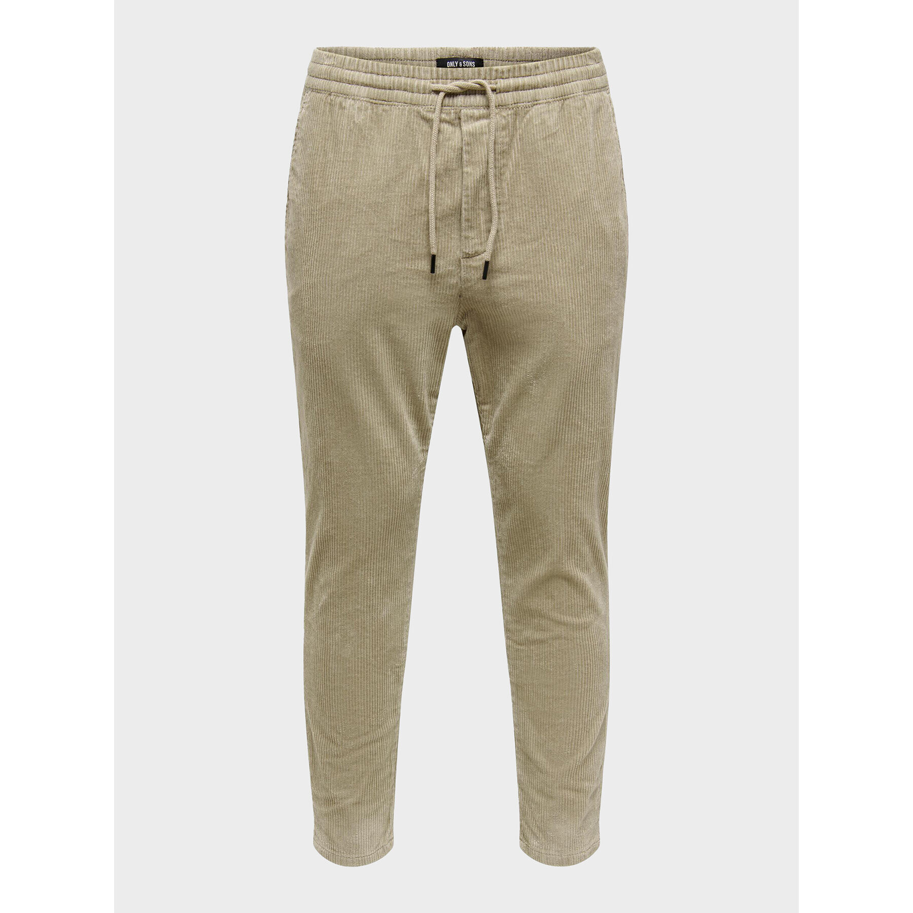 Only & Sons Текстилни панталони Linus 22019912 Бежов Regular Fit - Pepit.bg