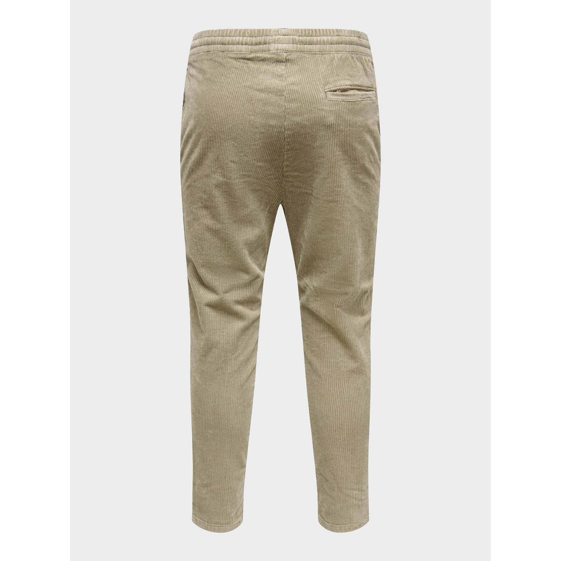 Only & Sons Текстилни панталони Linus 22019912 Бежов Regular Fit - Pepit.bg