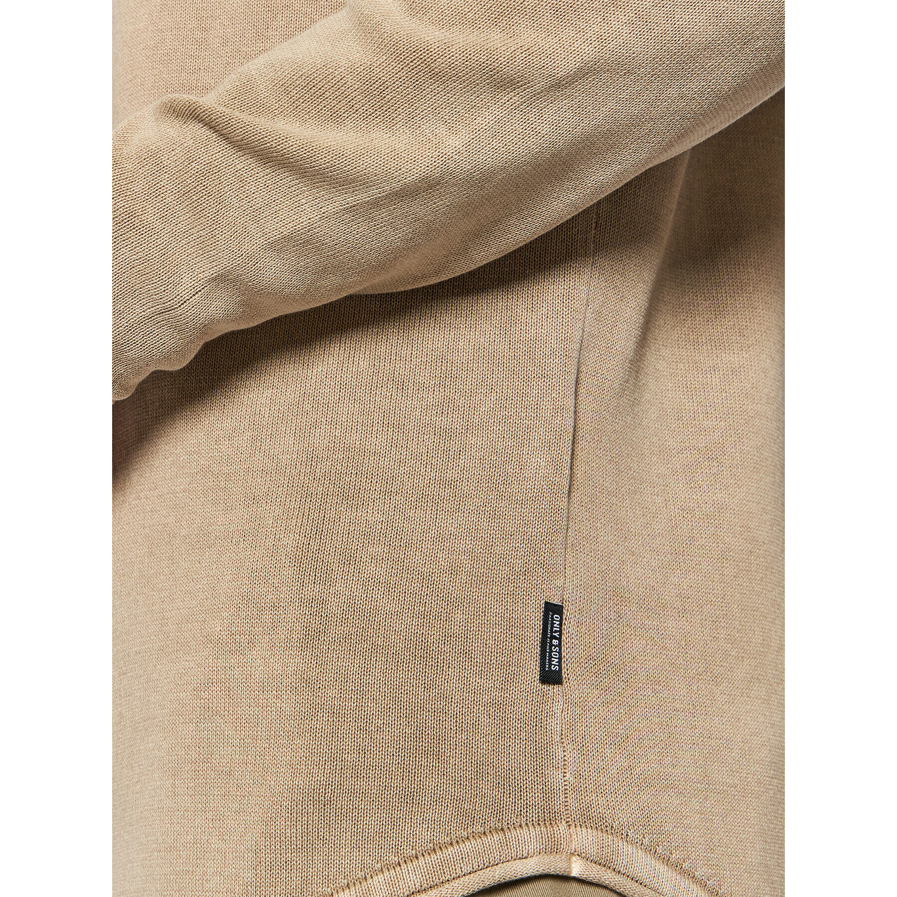 Only & Sons Тениска с дълъг ръкав Garson 22021094 Бежов Regular Fit - Pepit.bg