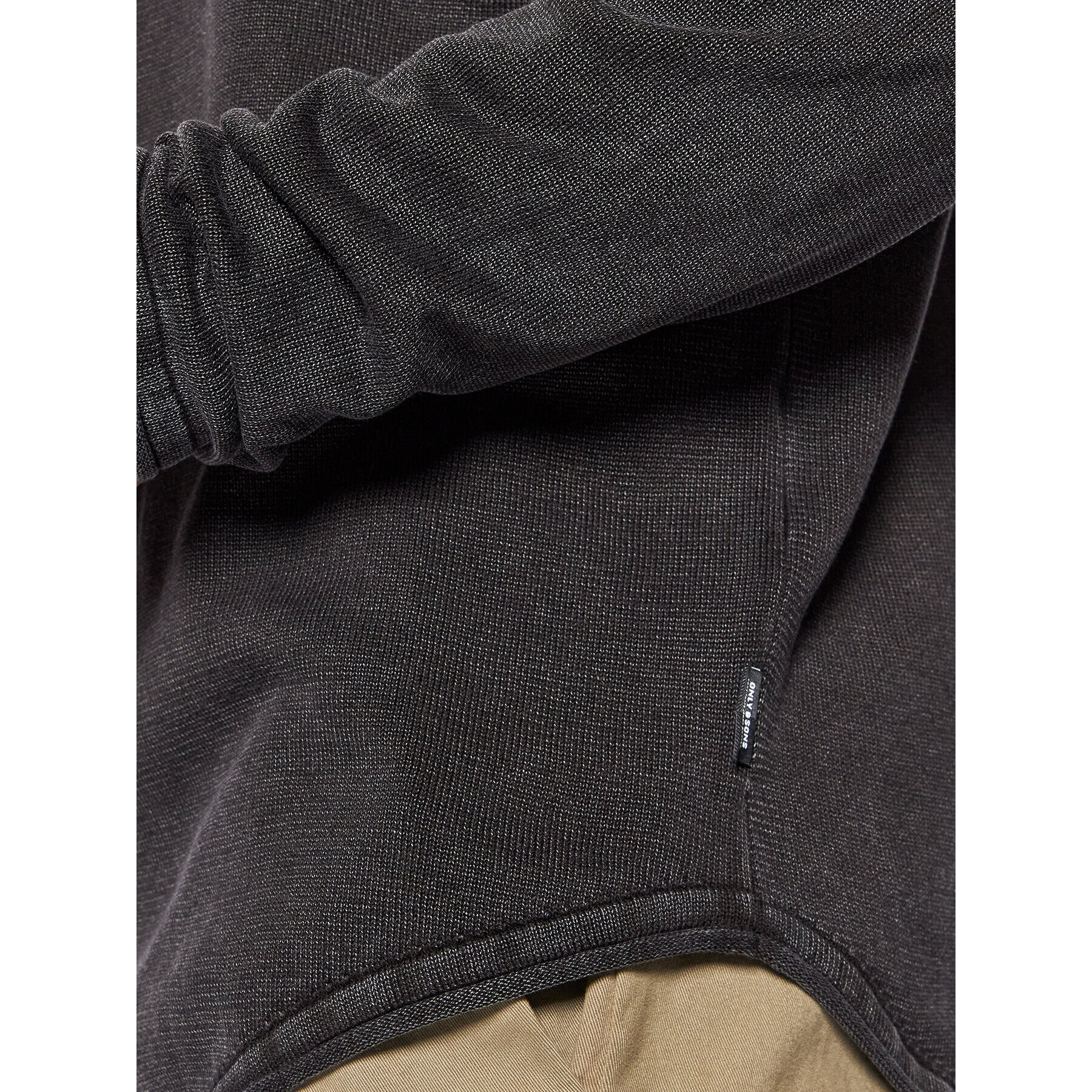 Only & Sons Тениска с дълъг ръкав Garson 22021094 Черен Regular Fit - Pepit.bg