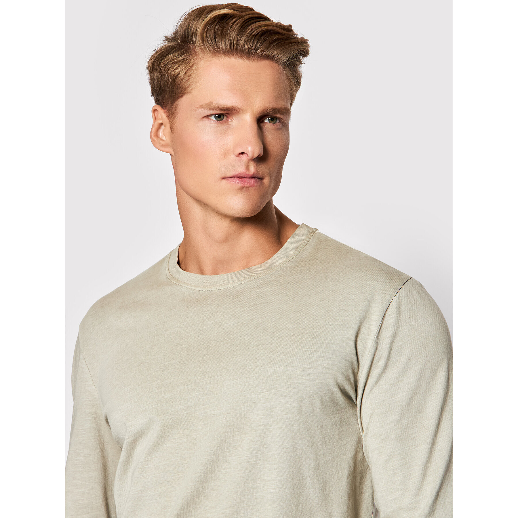 Only & Sons Тениска с дълъг ръкав Millenium 22020148 Бежов Regular Fit - Pepit.bg