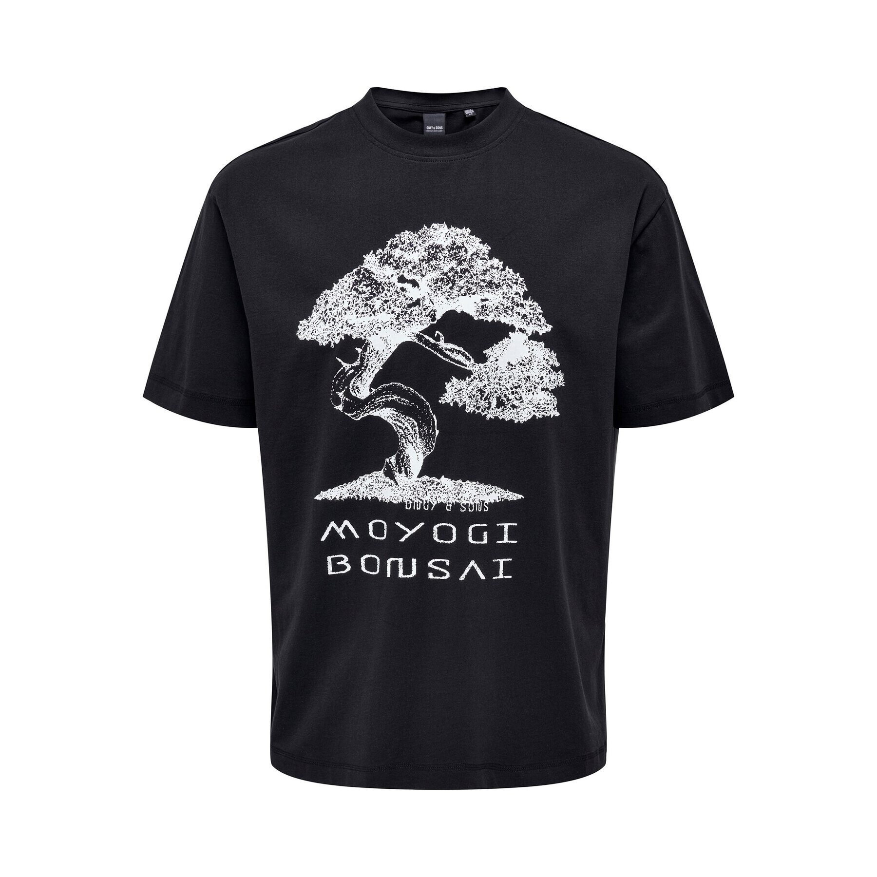 Only & Sons Тишърт 22025274 Черен Relaxed Fit - Pepit.bg