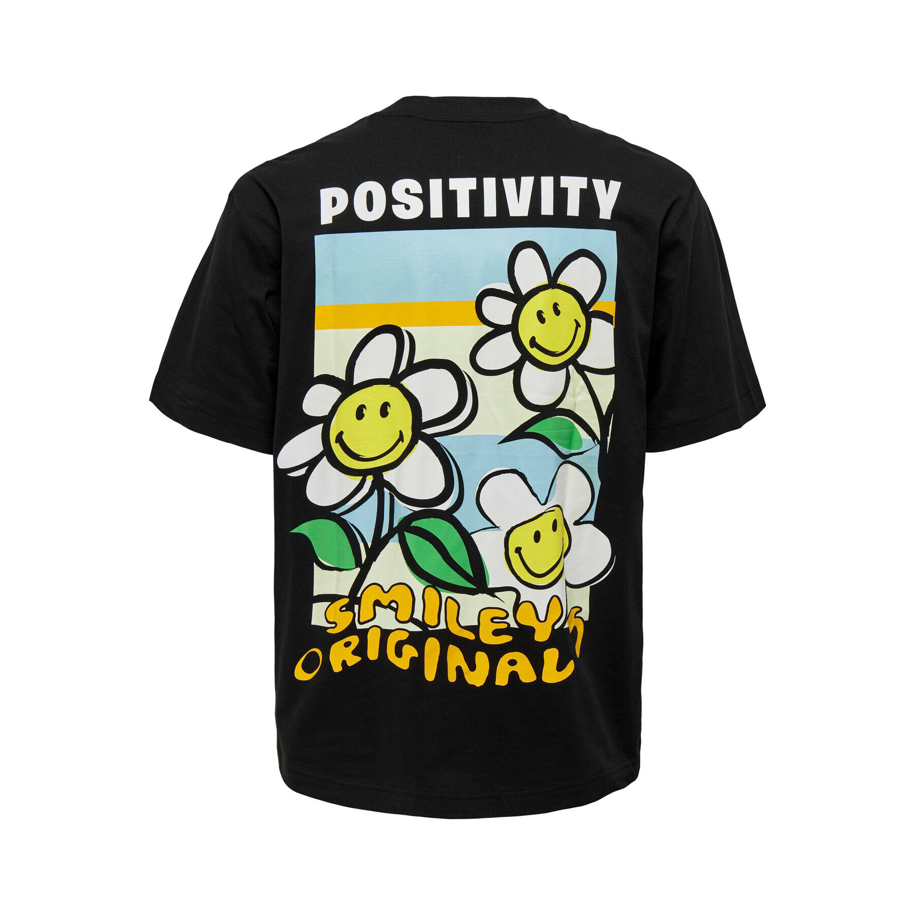 Only & Sons Тишърт 22025281 Черен Relaxed Fit - Pepit.bg