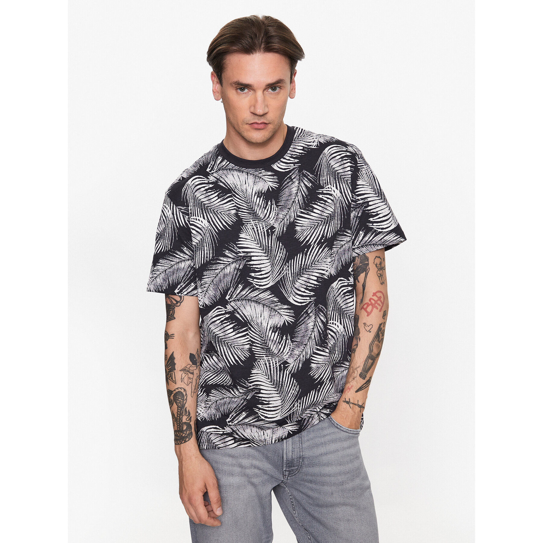 Only & Sons Тишърт 22025283 Тъмносин Regular Fit - Pepit.bg