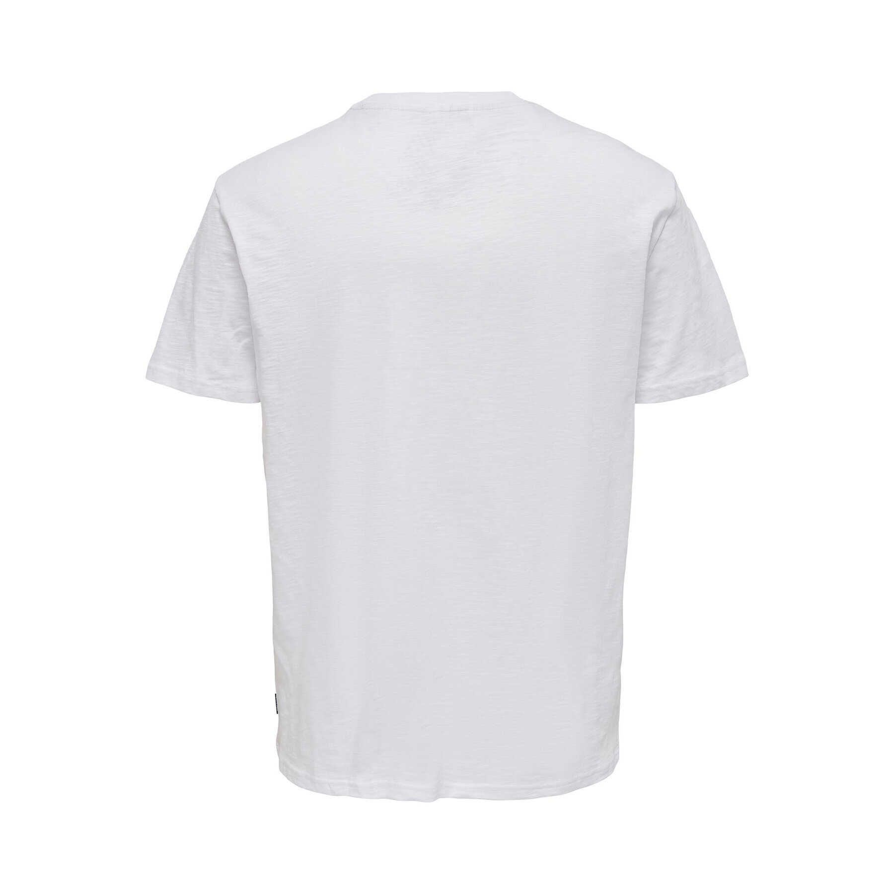 Only & Sons Тишърт 22025286 Бял Regular Fit - Pepit.bg