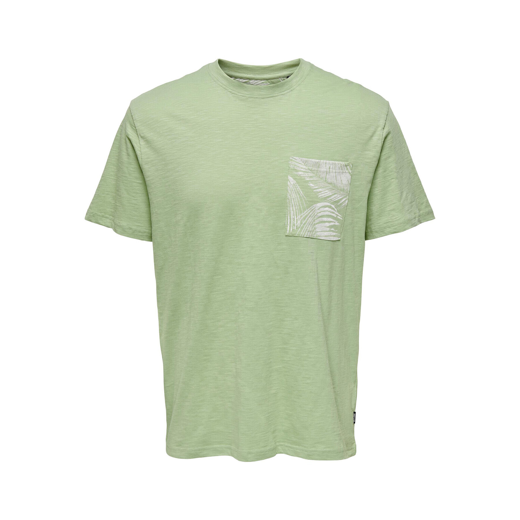Only & Sons Тишърт 22025286 Зелен Regular Fit - Pepit.bg