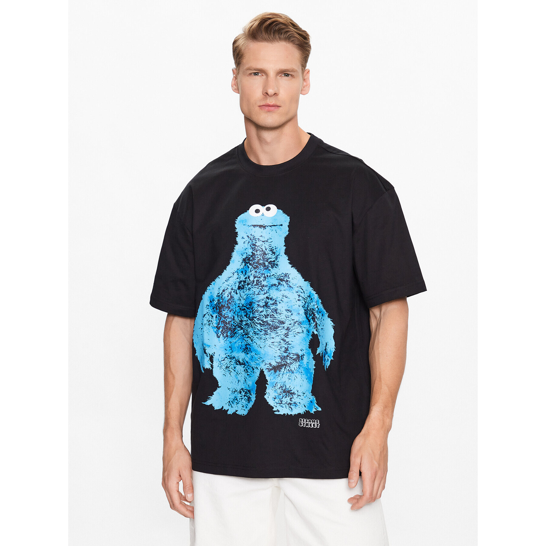 Only & Sons Тишърт 22025291 Черен Oversize - Pepit.bg