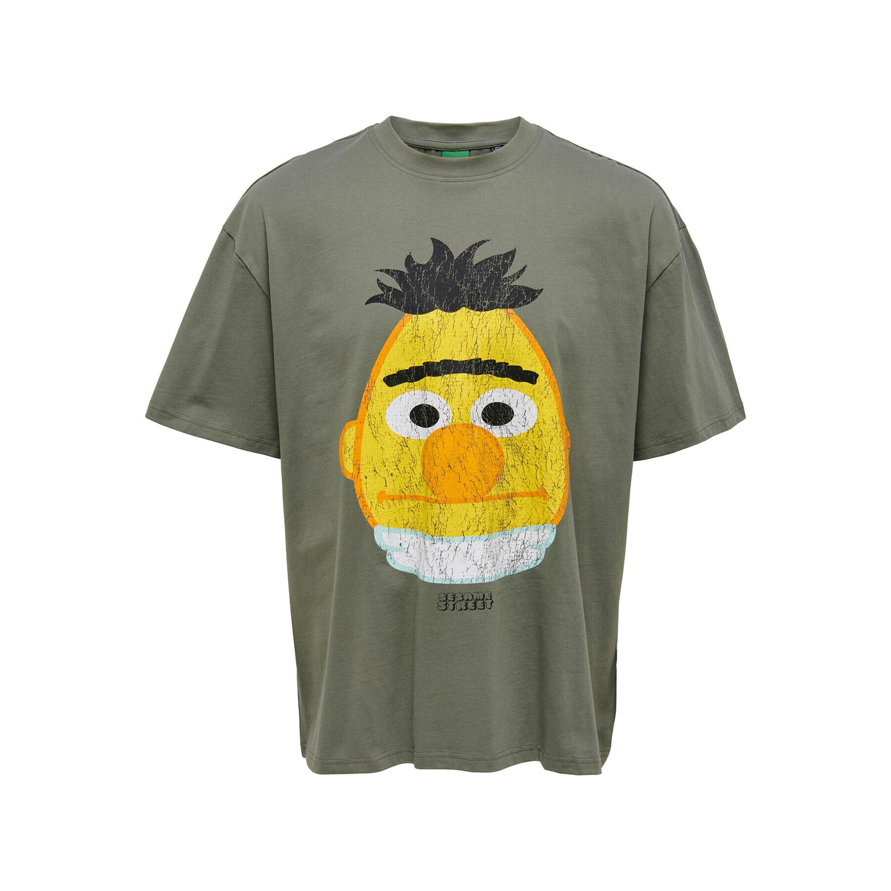 Only & Sons Тишърт 22025291 Зелен Oversize - Pepit.bg