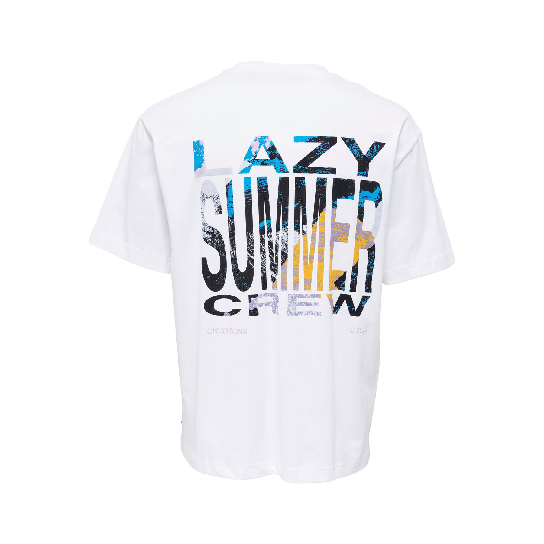 Only & Sons Тишърт 22025301 Бял Relaxed Fit - Pepit.bg