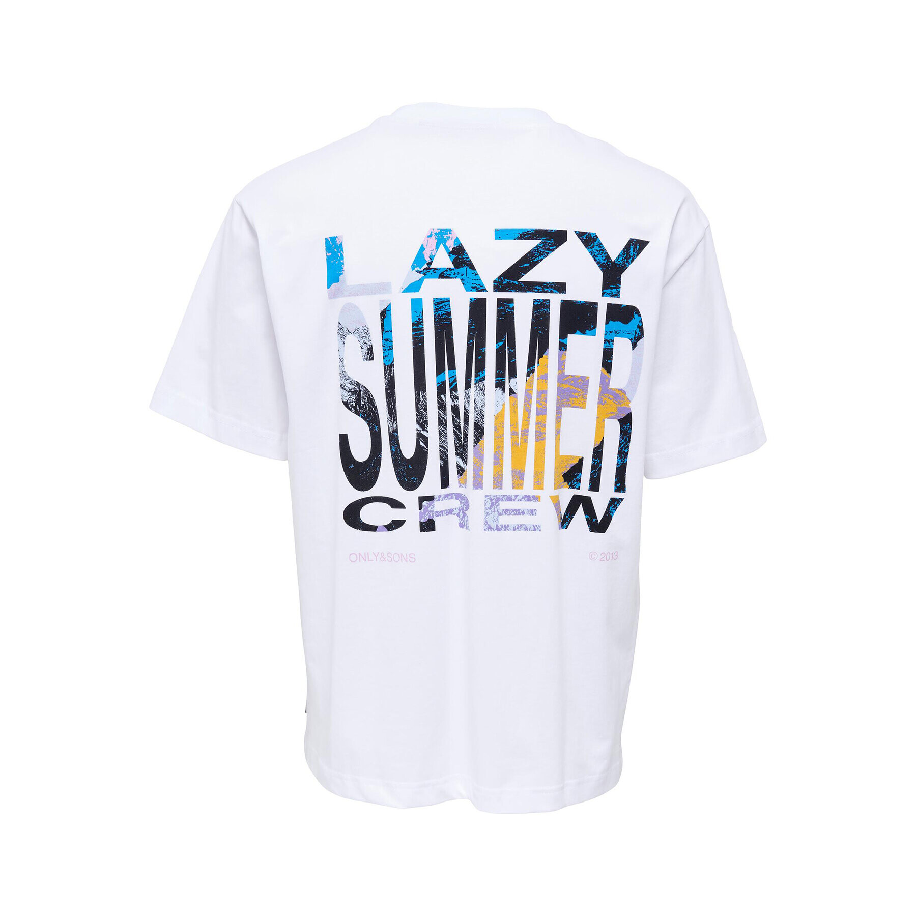 Only & Sons Тишърт 22025301 Бял Relaxed Fit - Pepit.bg