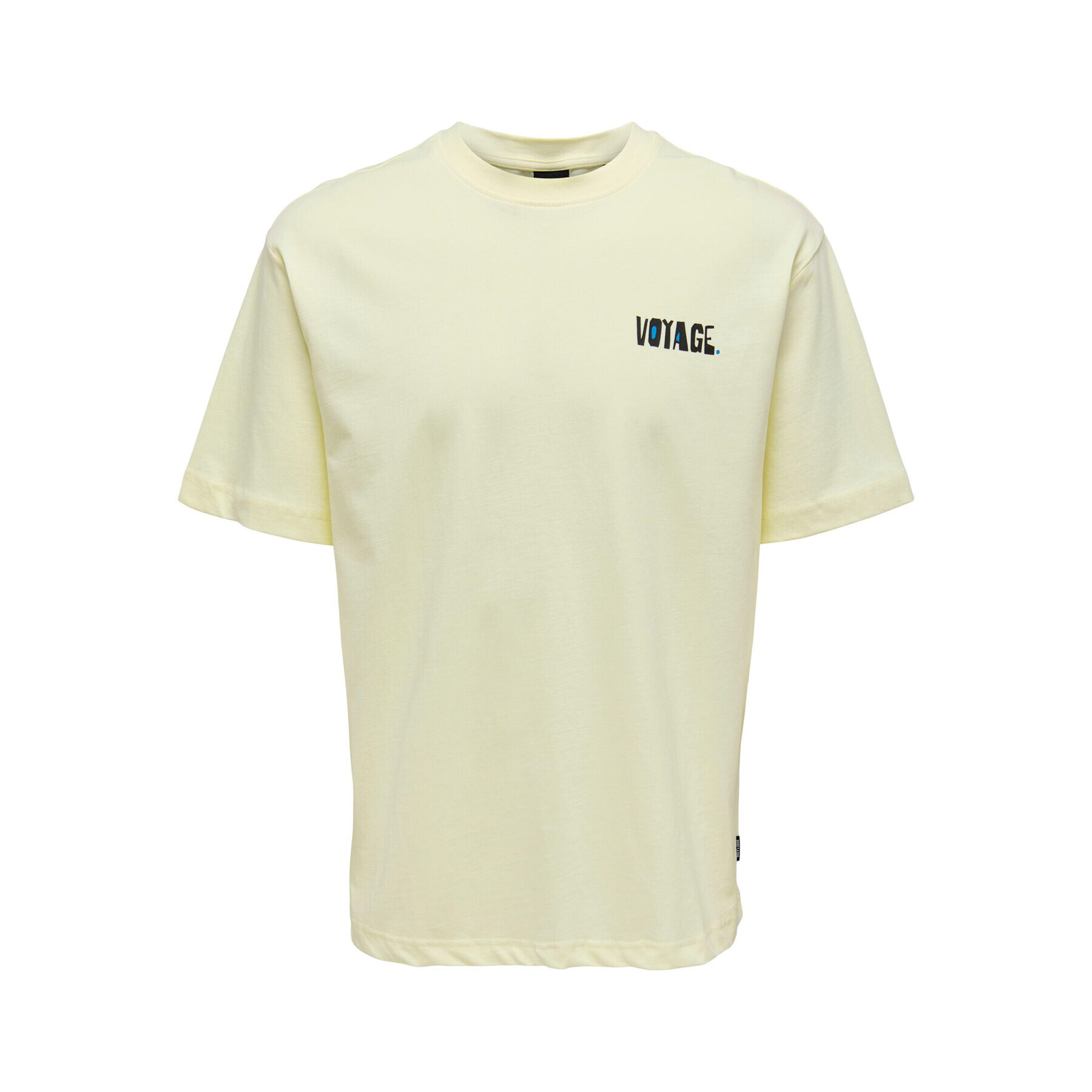 Only & Sons Тишърт 22025301 Жълт Relaxed Fit - Pepit.bg