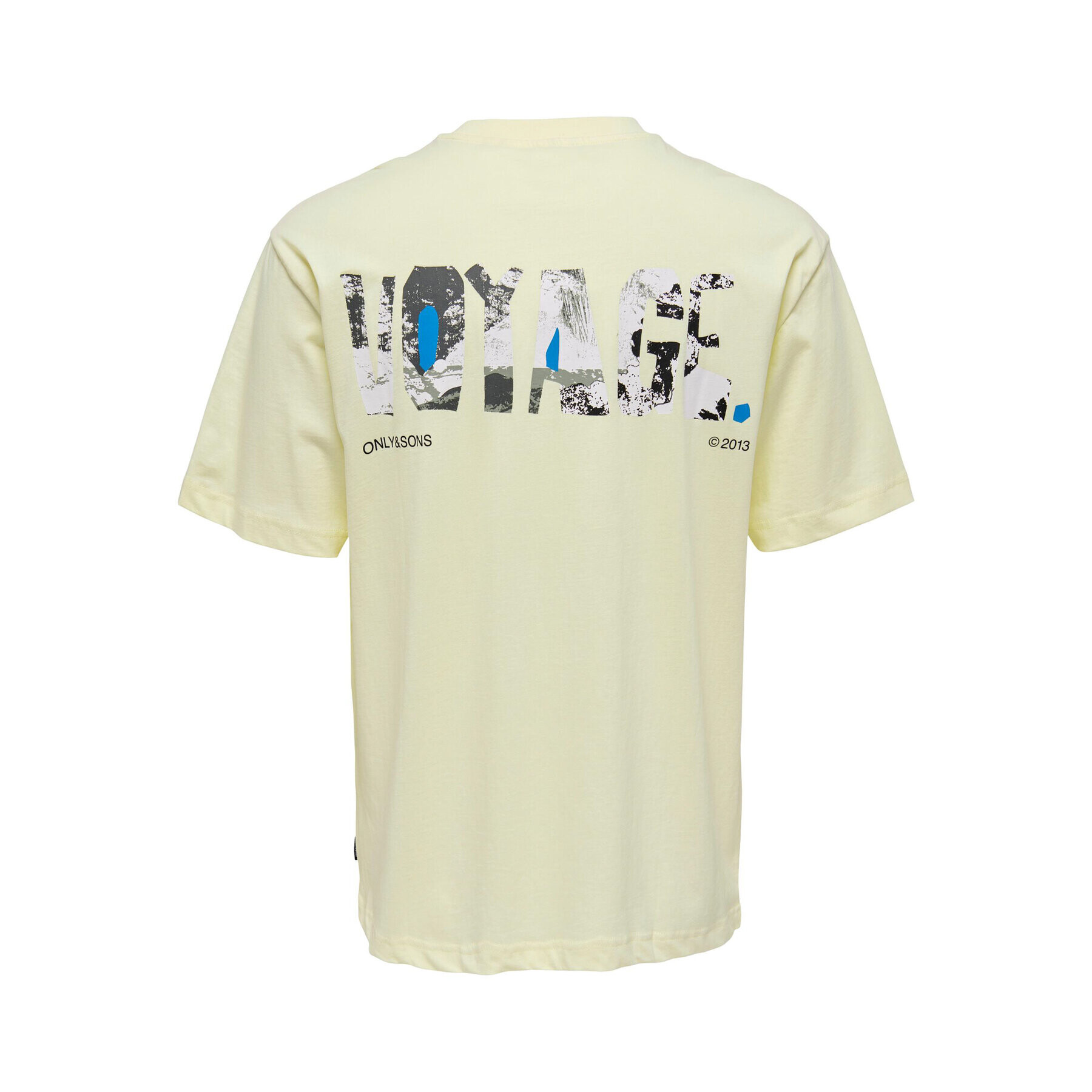 Only & Sons Тишърт 22025301 Жълт Relaxed Fit - Pepit.bg