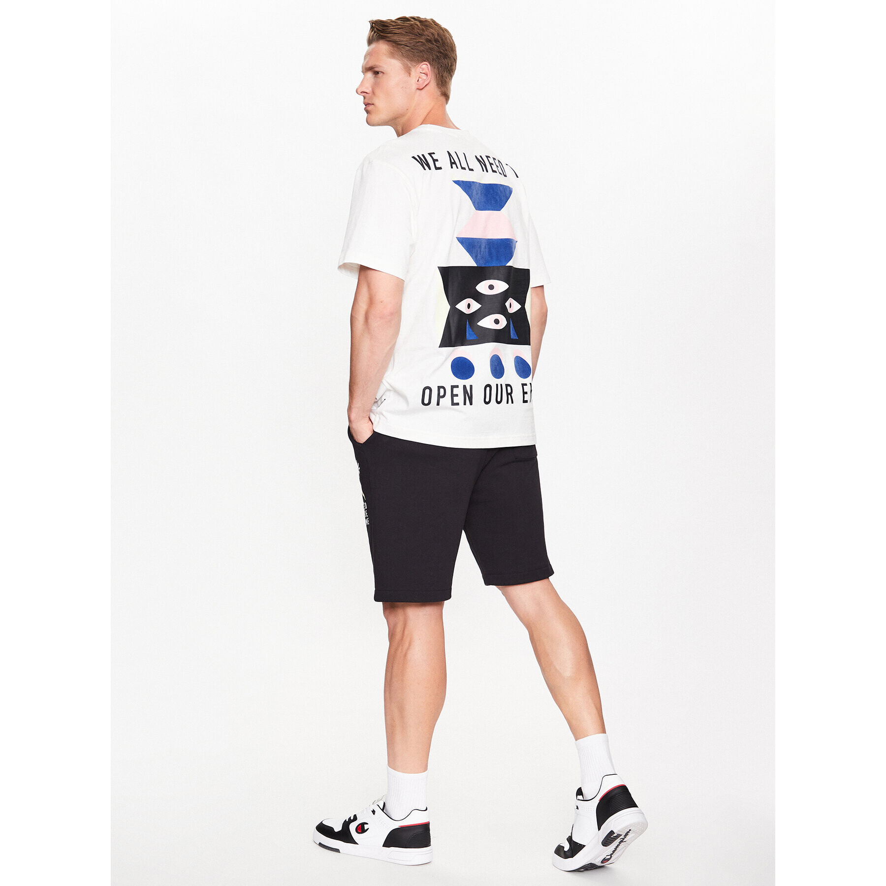 Only & Sons Тишърт 22025413 Бял Regular Fit - Pepit.bg