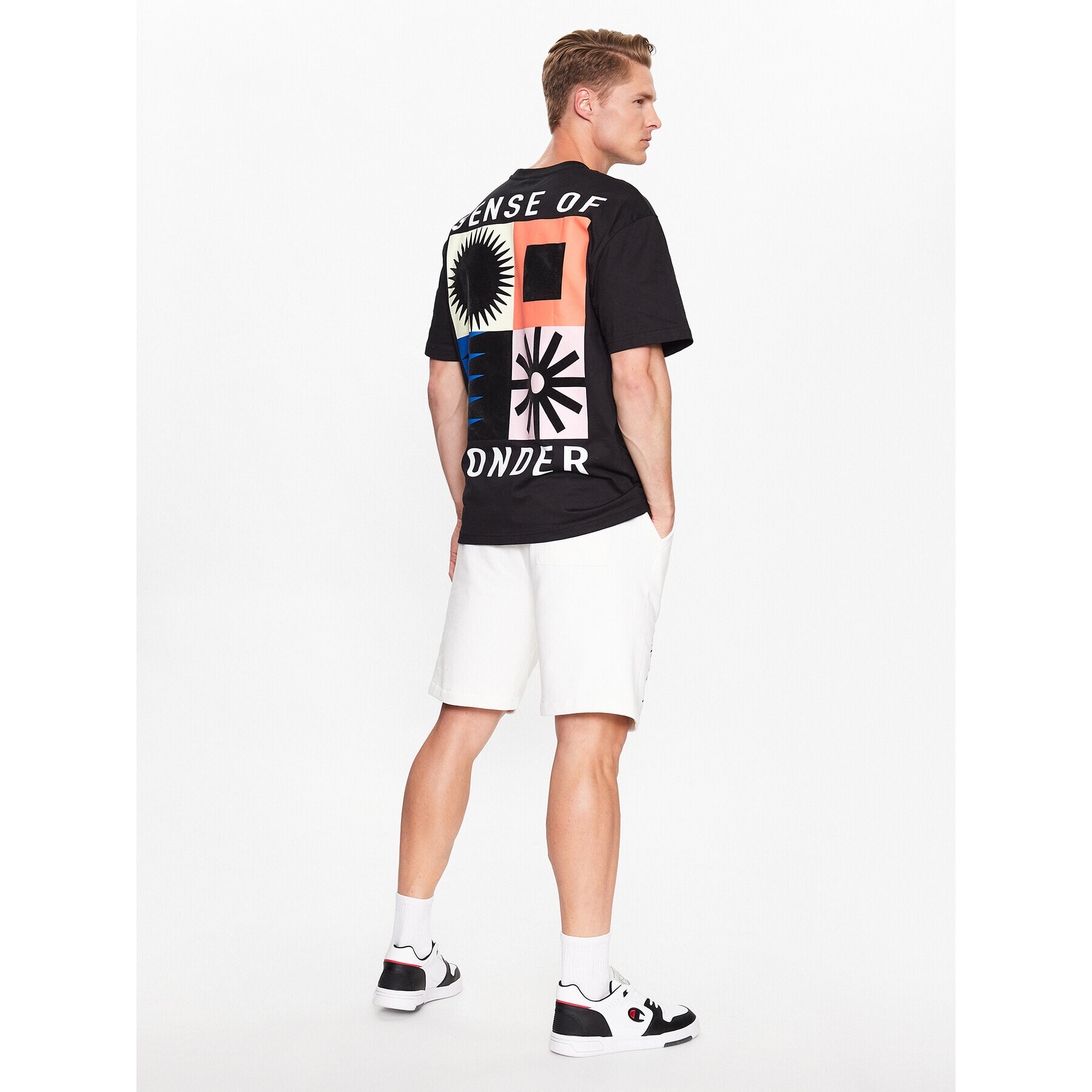 Only & Sons Тишърт 22025413 Черен Regular Fit - Pepit.bg
