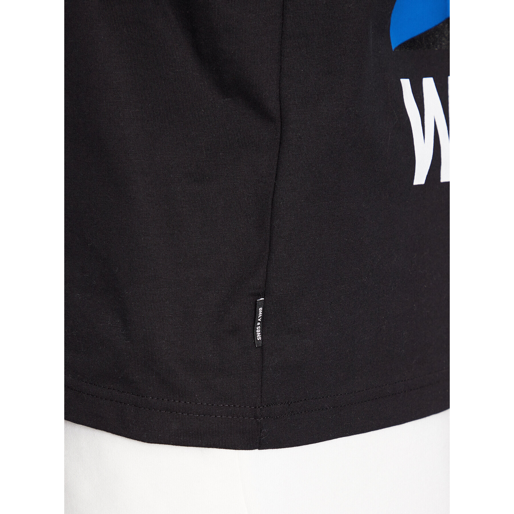 Only & Sons Тишърт 22025413 Черен Regular Fit - Pepit.bg