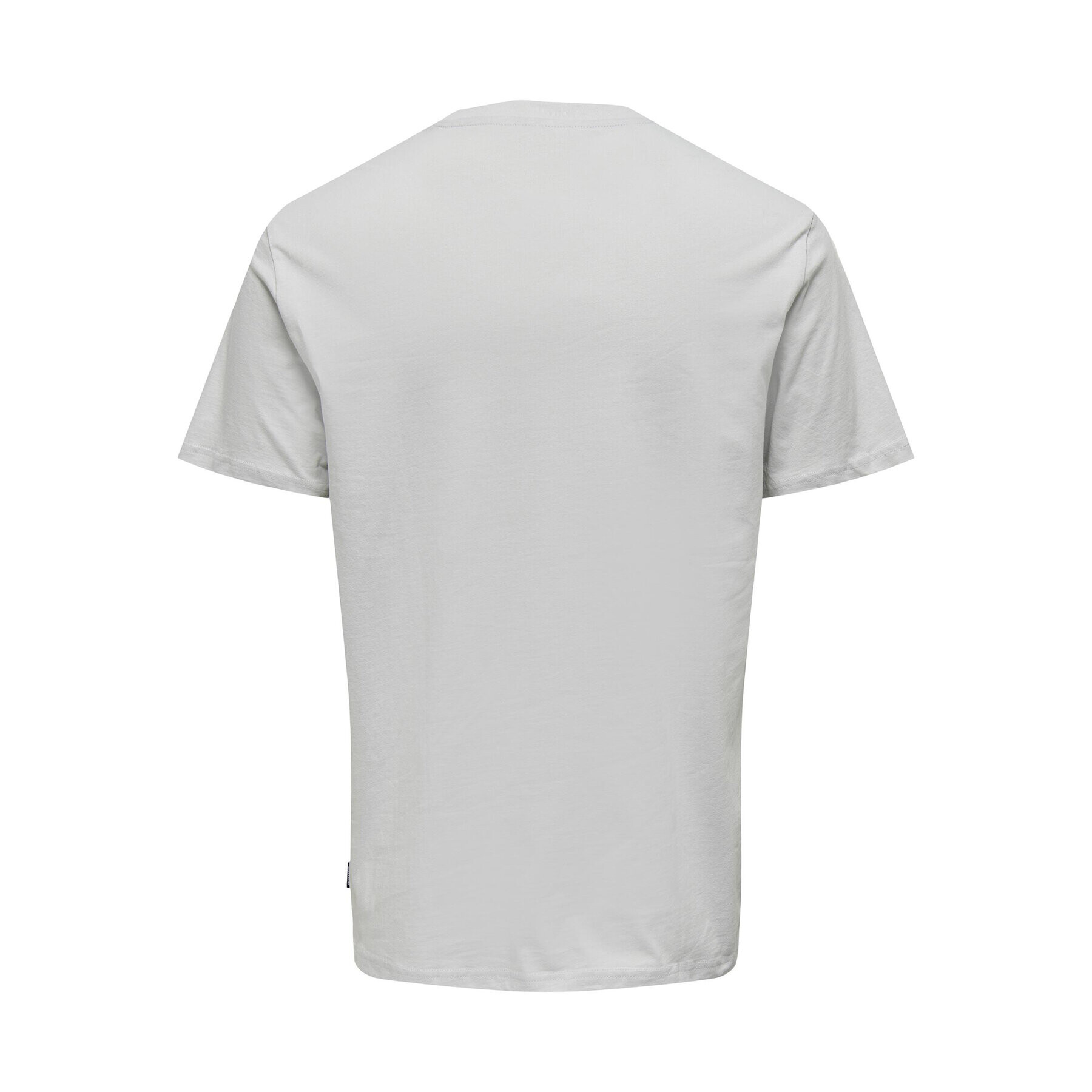Only & Sons Тишърт 22026039 Сив Regular Fit - Pepit.bg