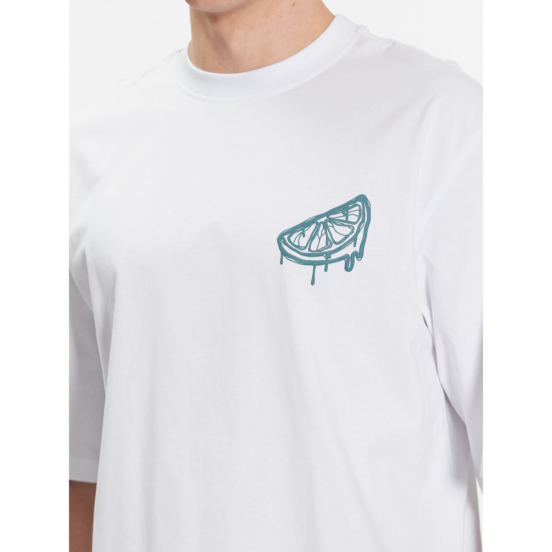 Only & Sons Тишърт 22026060 Бял Relaxed Fit - Pepit.bg