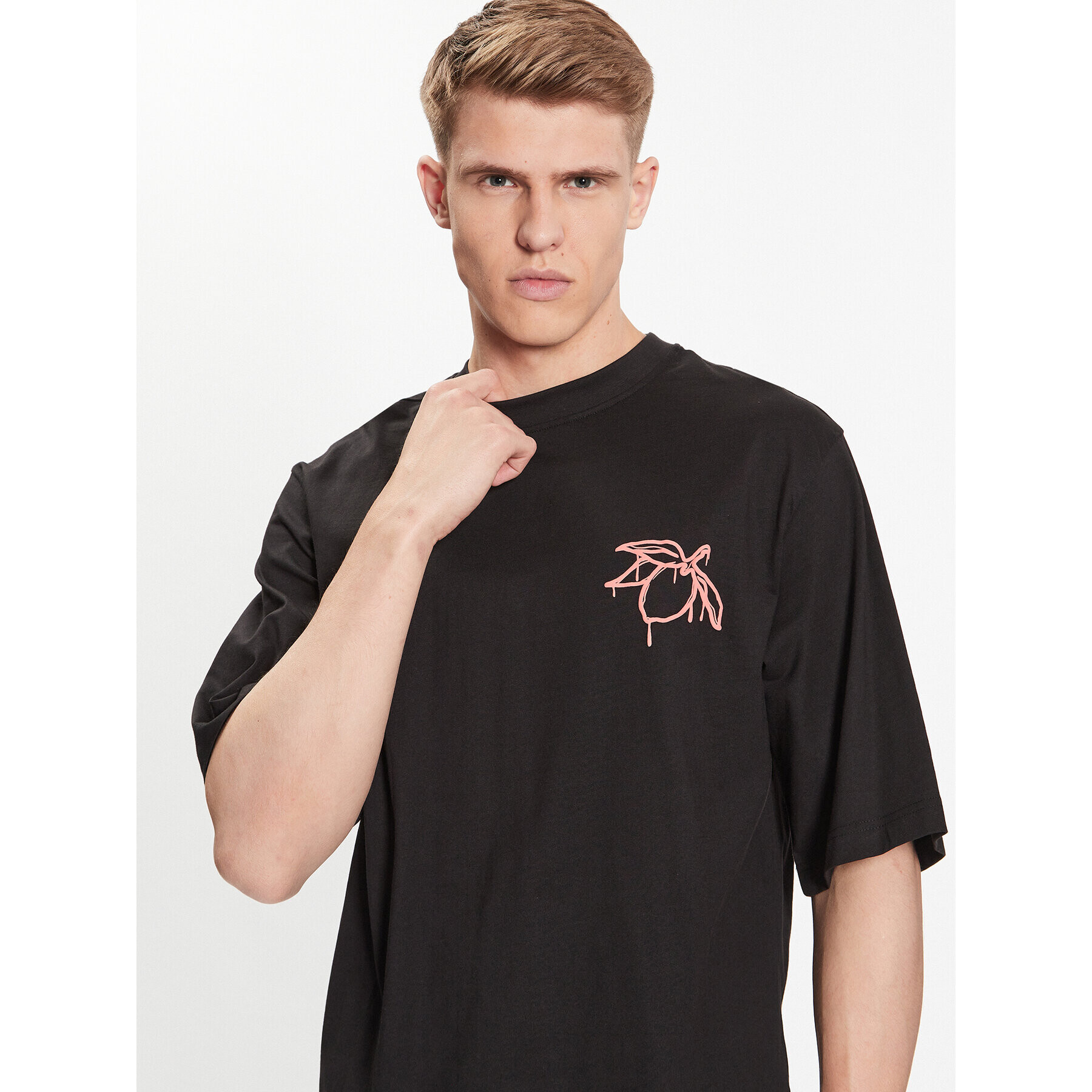 Only & Sons Тишърт 22026060 Черен Relaxed Fit - Pepit.bg
