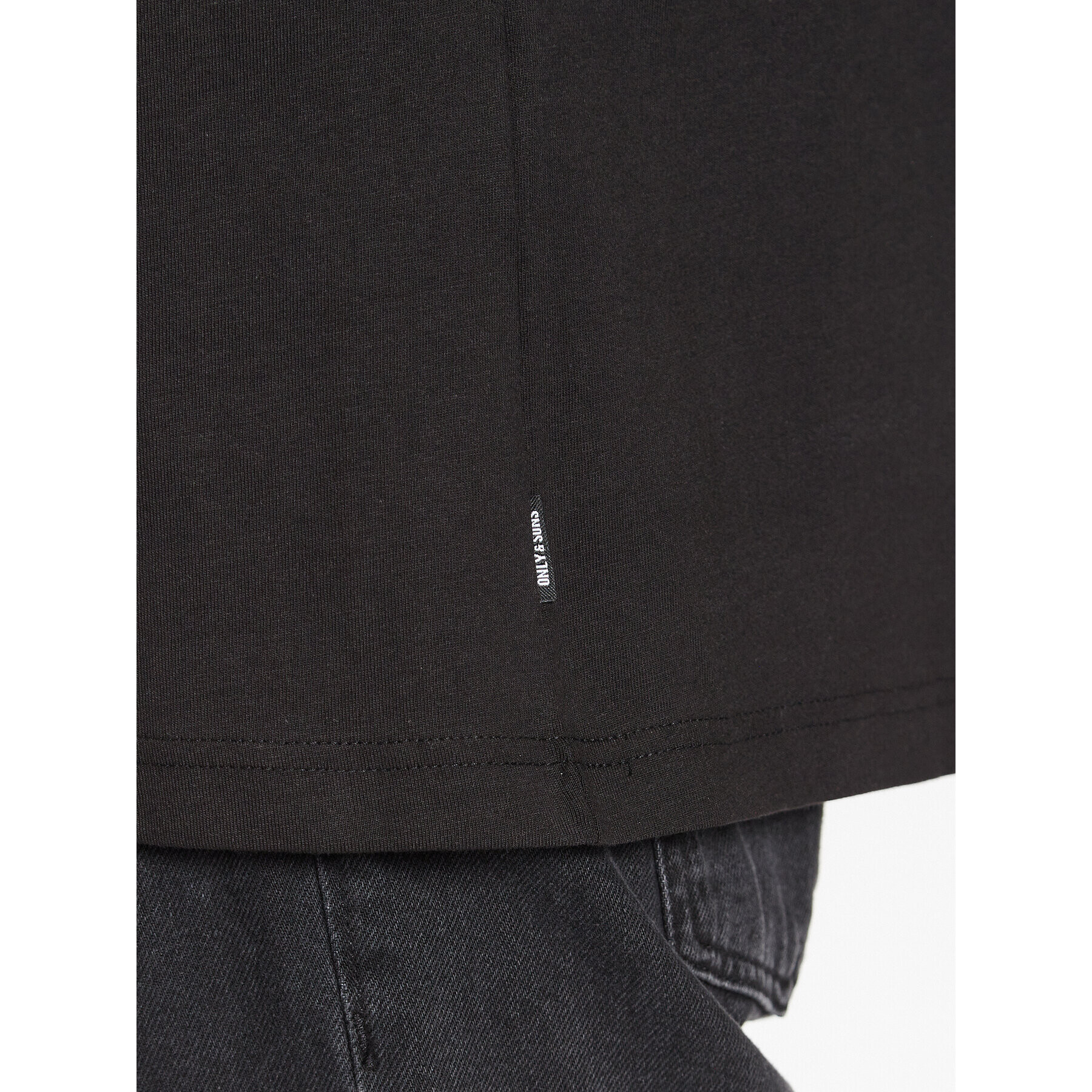 Only & Sons Тишърт 22026060 Черен Relaxed Fit - Pepit.bg