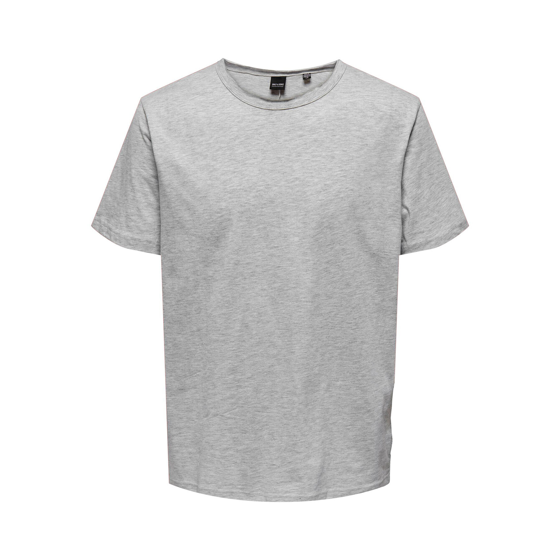 Only & Sons Тишърт 22026083 Сив Regular Fit - Pepit.bg