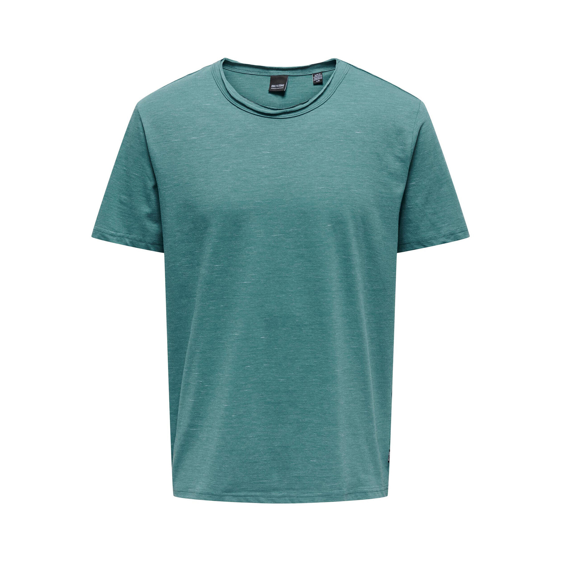 Only & Sons Тишърт 22026083 Зелен Regular Fit - Pepit.bg
