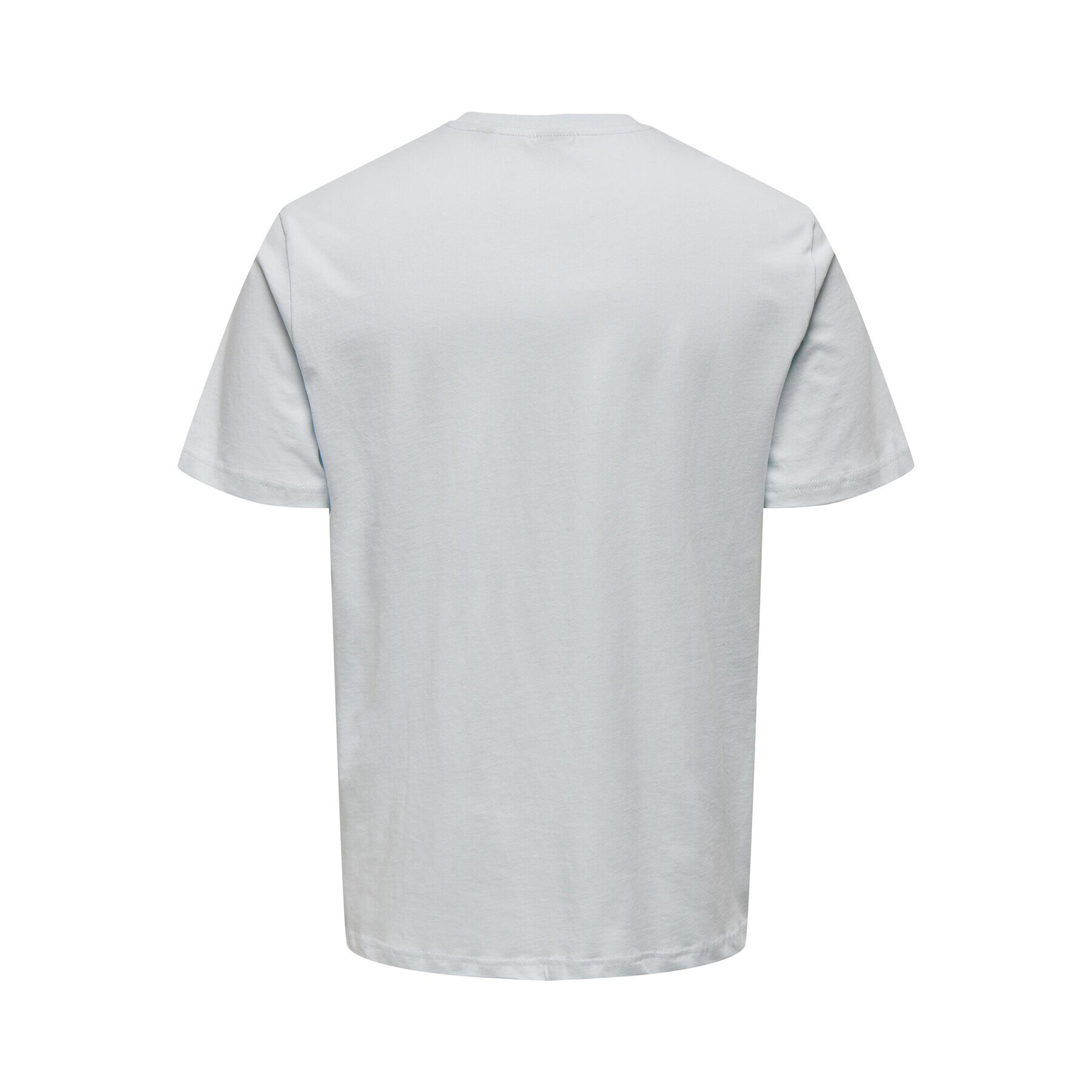 Only & Sons Тишърт 22026084 Бял Regular Fit - Pepit.bg