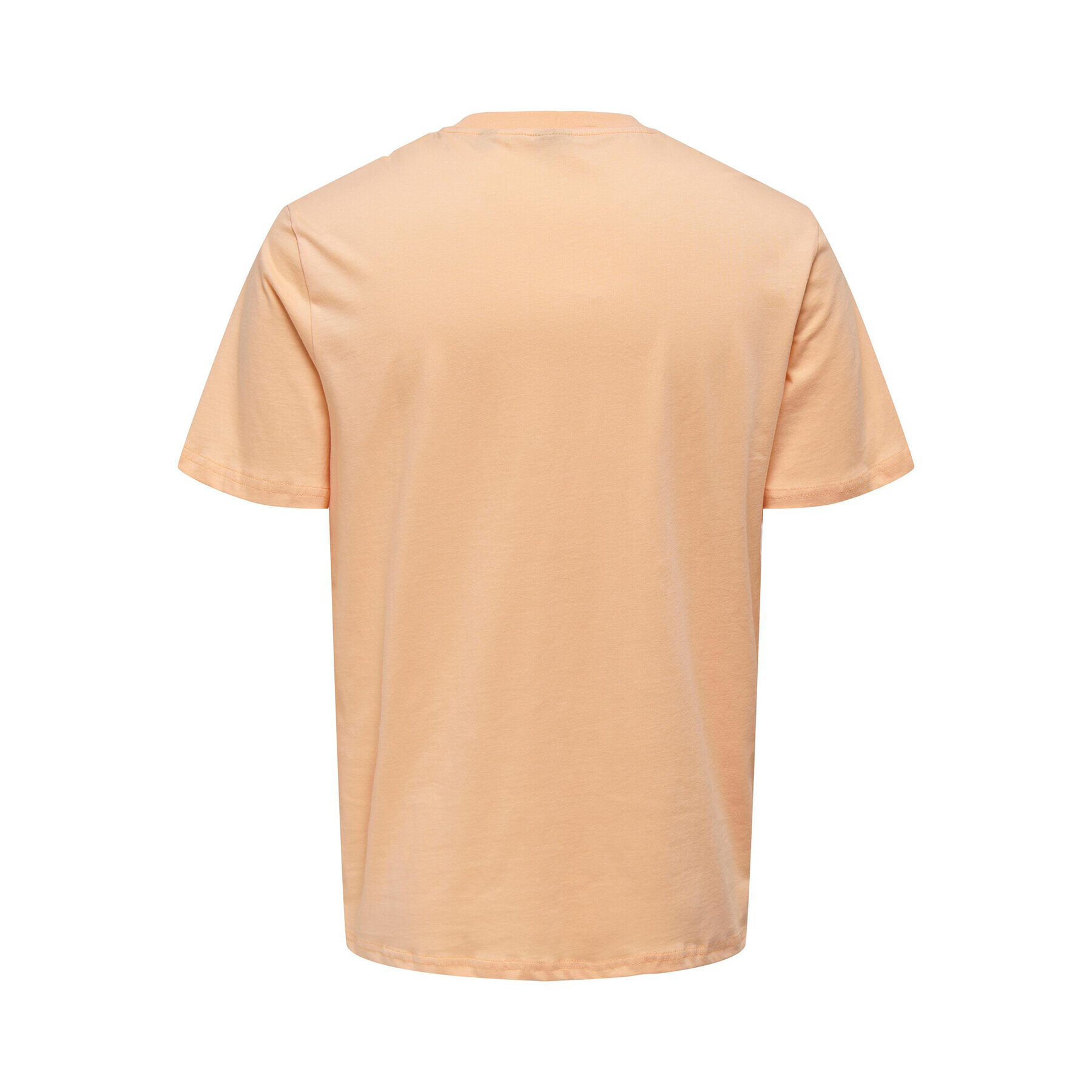 Only & Sons Тишърт 22026084 Оранжев Regular Fit - Pepit.bg