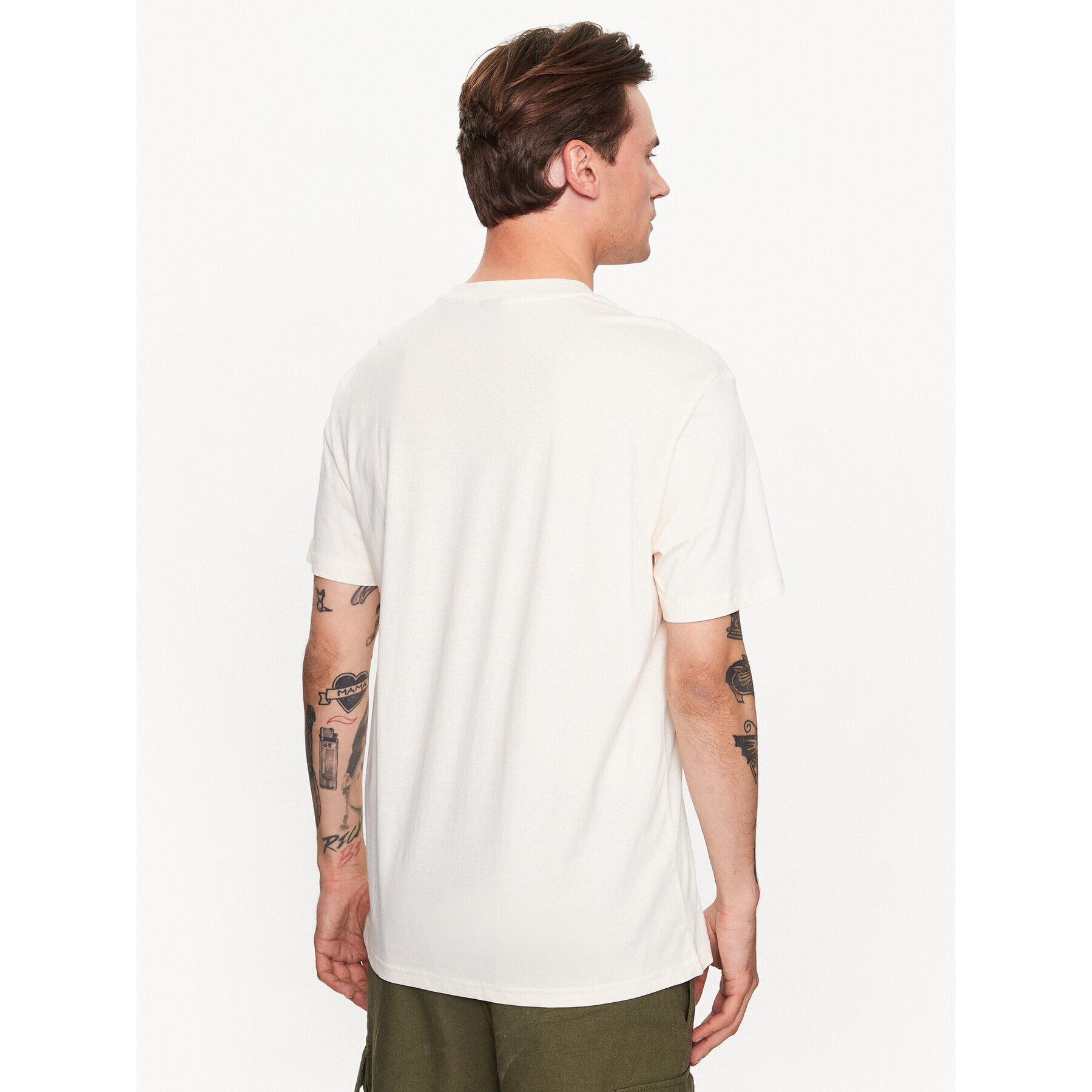 Only & Sons Тишърт 22026086 Бял Regular Fit - Pepit.bg
