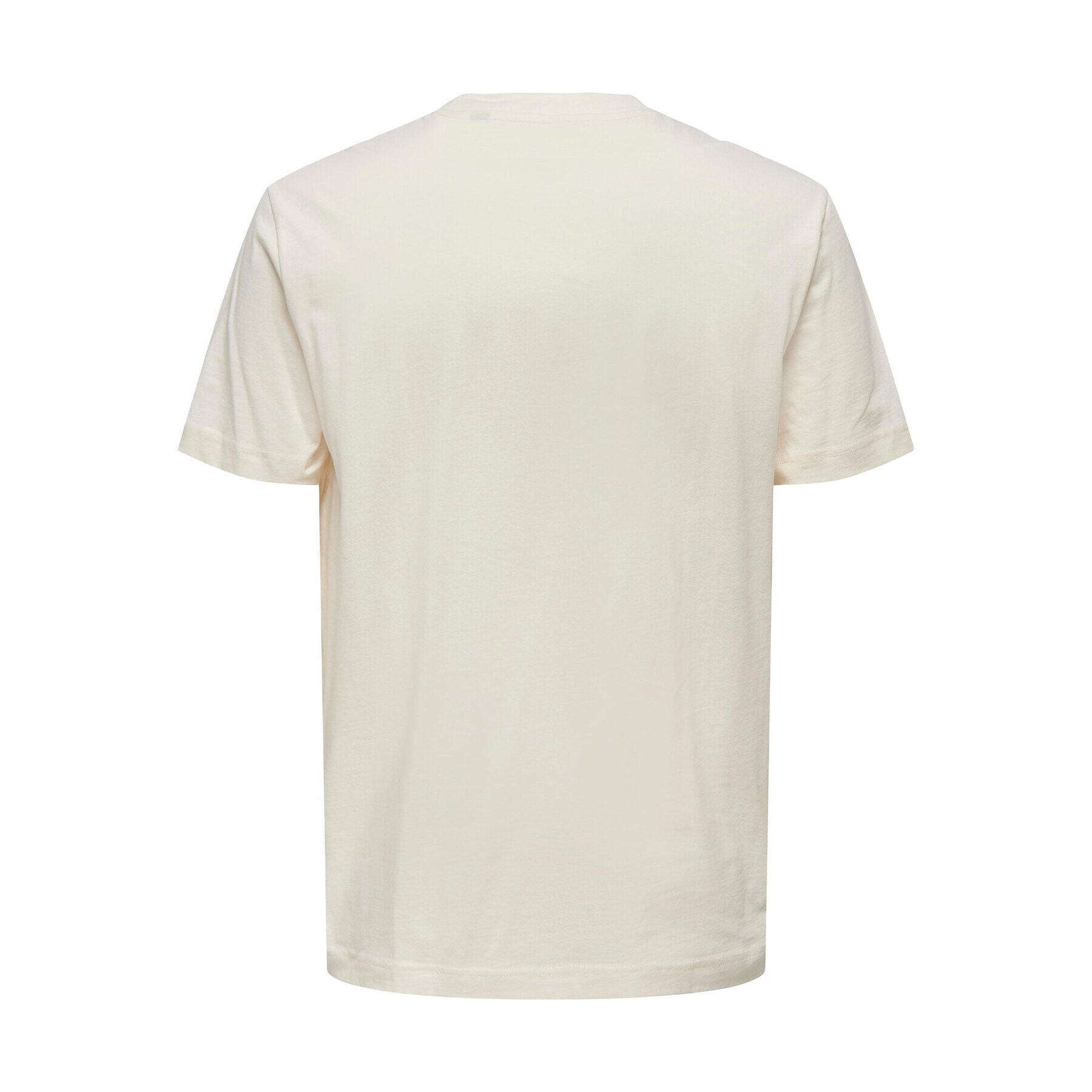 Only & Sons Тишърт 22026086 Бял Regular Fit - Pepit.bg