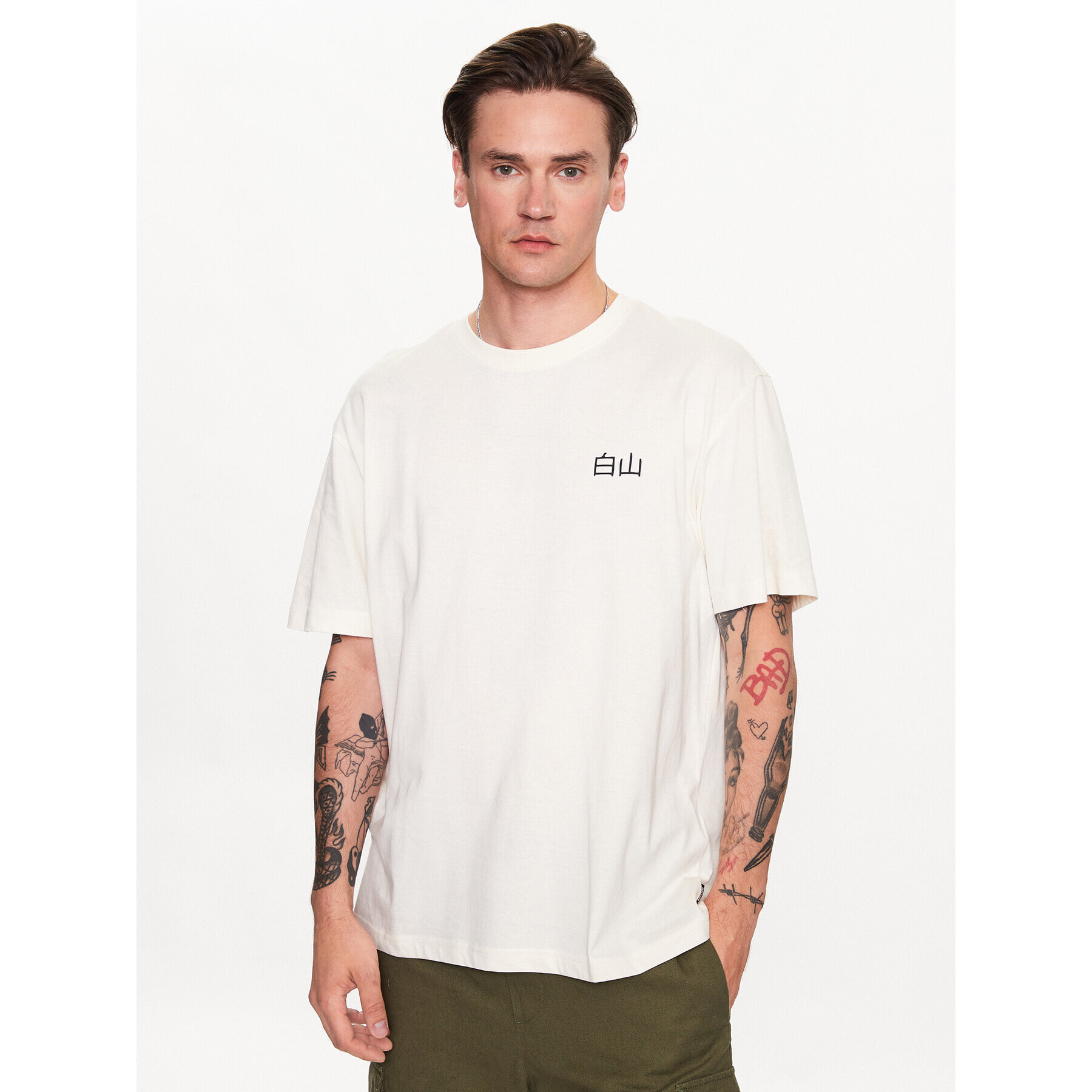 Only & Sons Тишърт 22026087 Бял Relaxed Fit - Pepit.bg