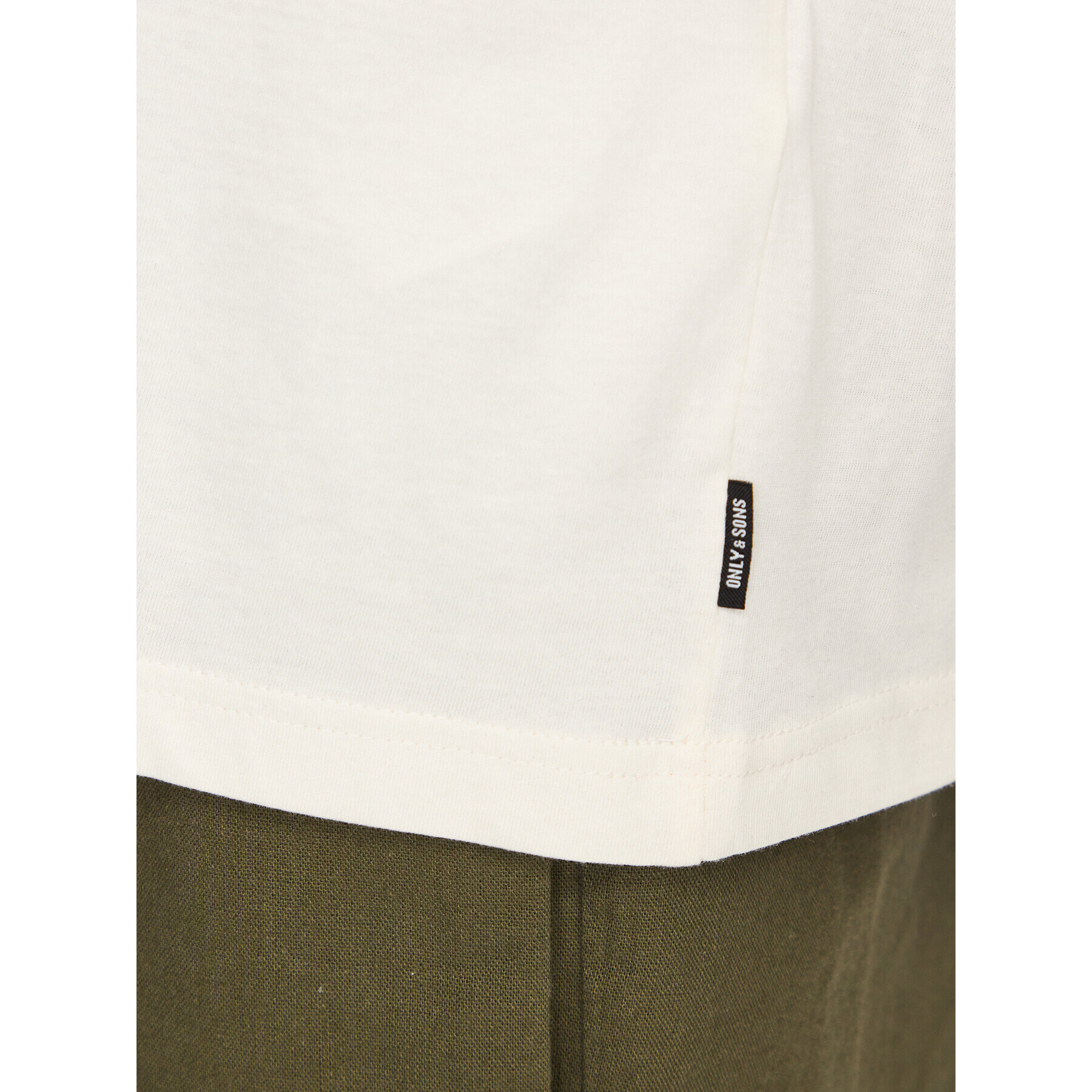 Only & Sons Тишърт 22026087 Бял Relaxed Fit - Pepit.bg