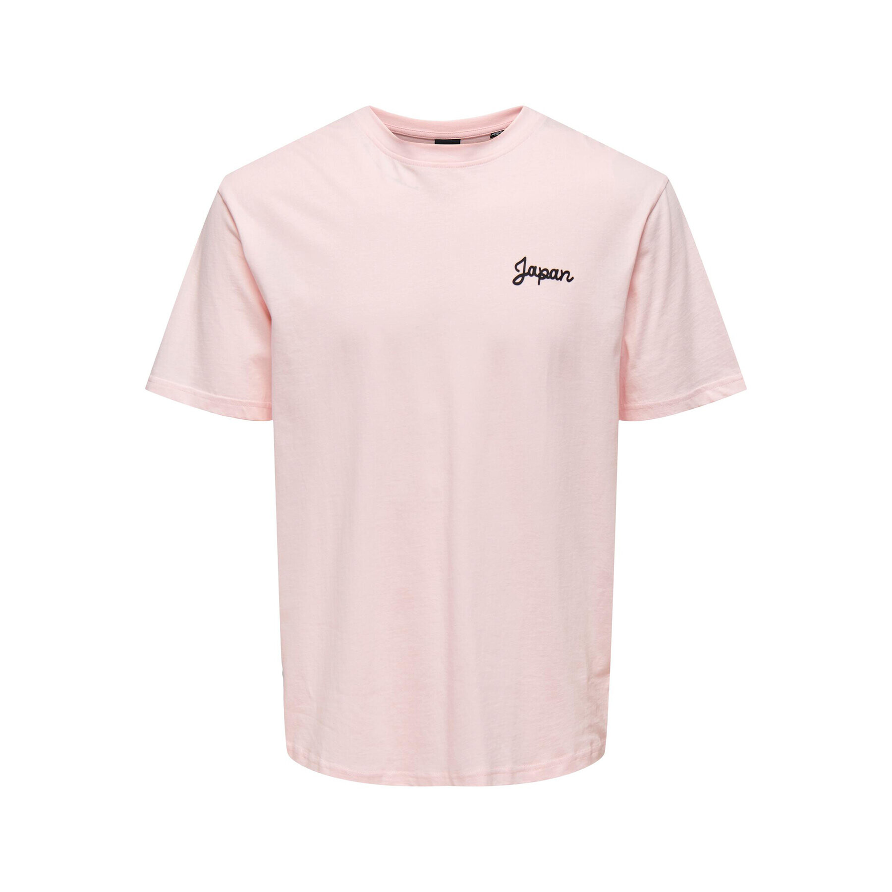 Only & Sons Тишърт 22026087 Розов Relaxed Fit - Pepit.bg