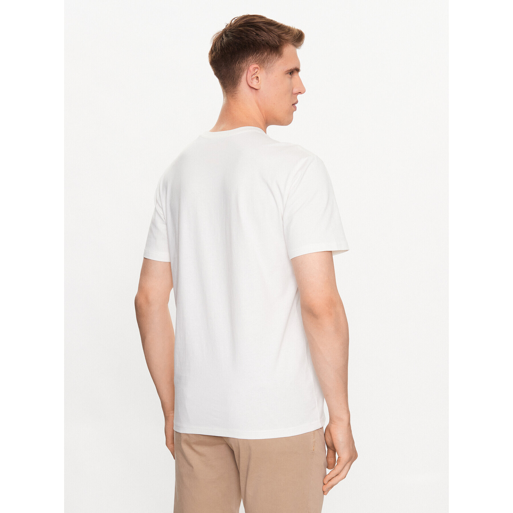 Only & Sons Тишърт 22026328 Бял Regular Fit - Pepit.bg