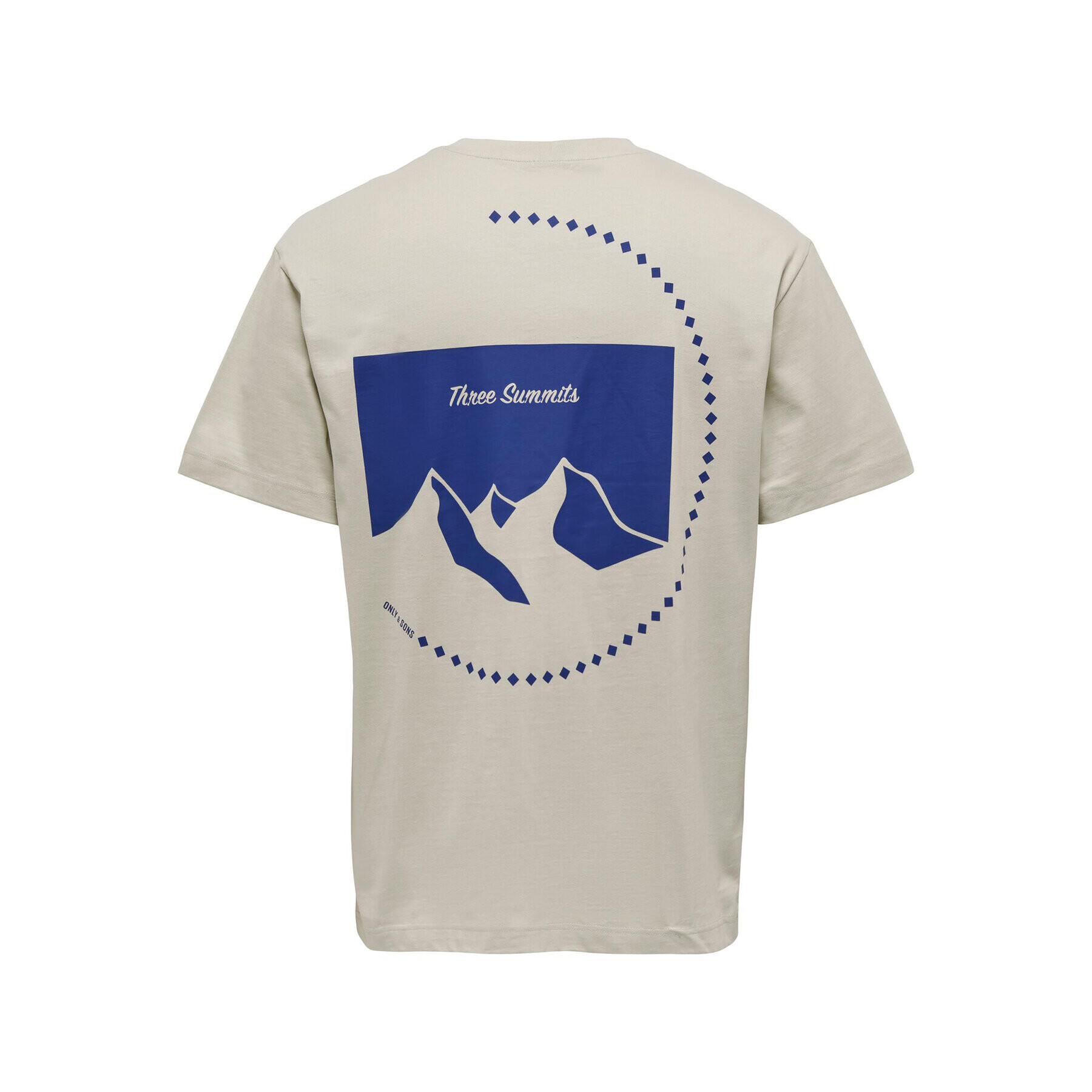 Only & Sons Тишърт 22026424 Бежов Relaxed Fit - Pepit.bg