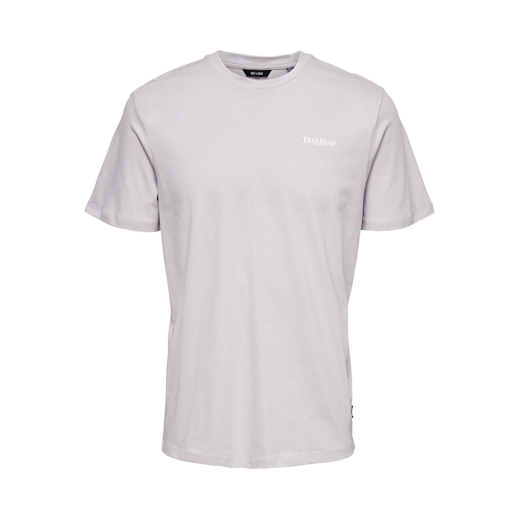 Only & Sons Тишърт Adam 22019288 Сив Regular Fit - Pepit.bg