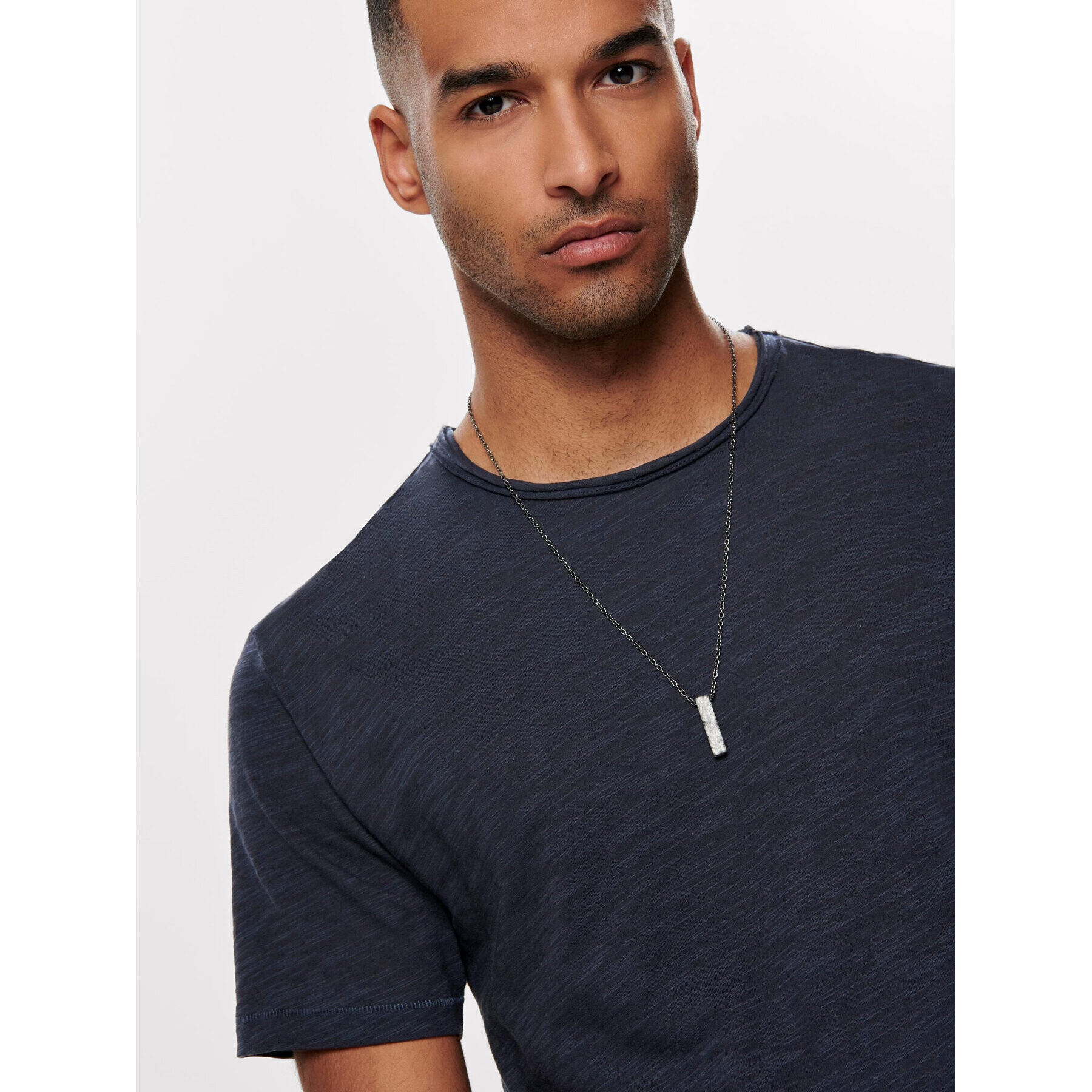 Only & Sons Тишърт Albert 22005108 Тъмносин Regular Fit - Pepit.bg