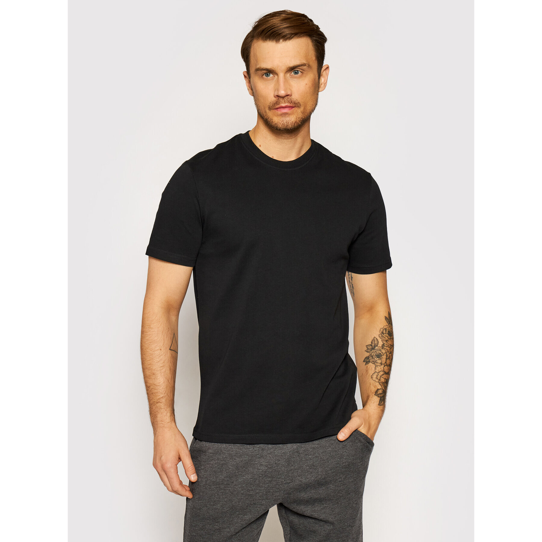 Only & Sons Тишърт Anel 22019359 Черен Regular Fit - Pepit.bg