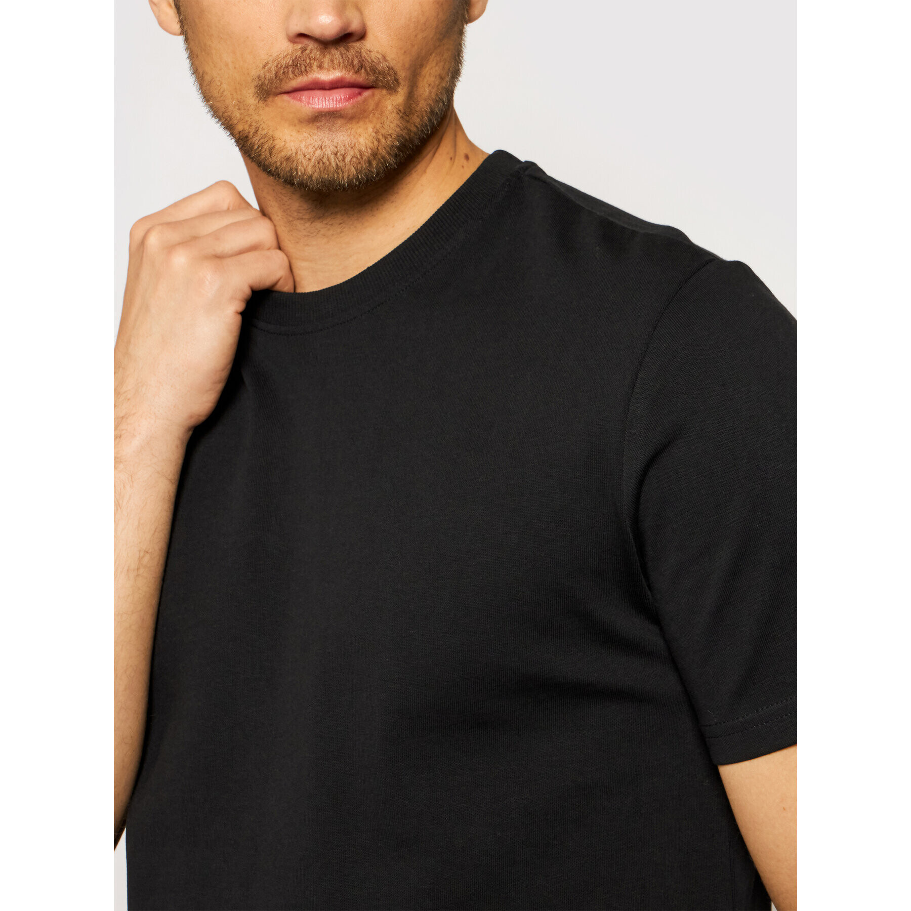 Only & Sons Тишърт Anel 22019359 Черен Regular Fit - Pepit.bg