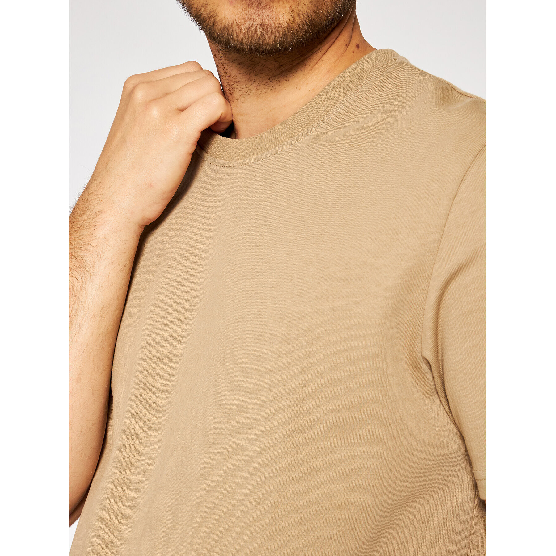 Only & Sons Тишърт Anel 22019359 Кафяв Regular Fit - Pepit.bg