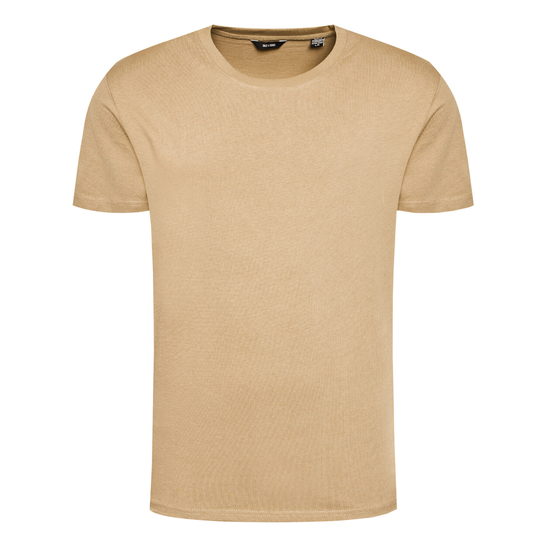 Only & Sons Тишърт Anel 22019359 Кафяв Regular Fit - Pepit.bg