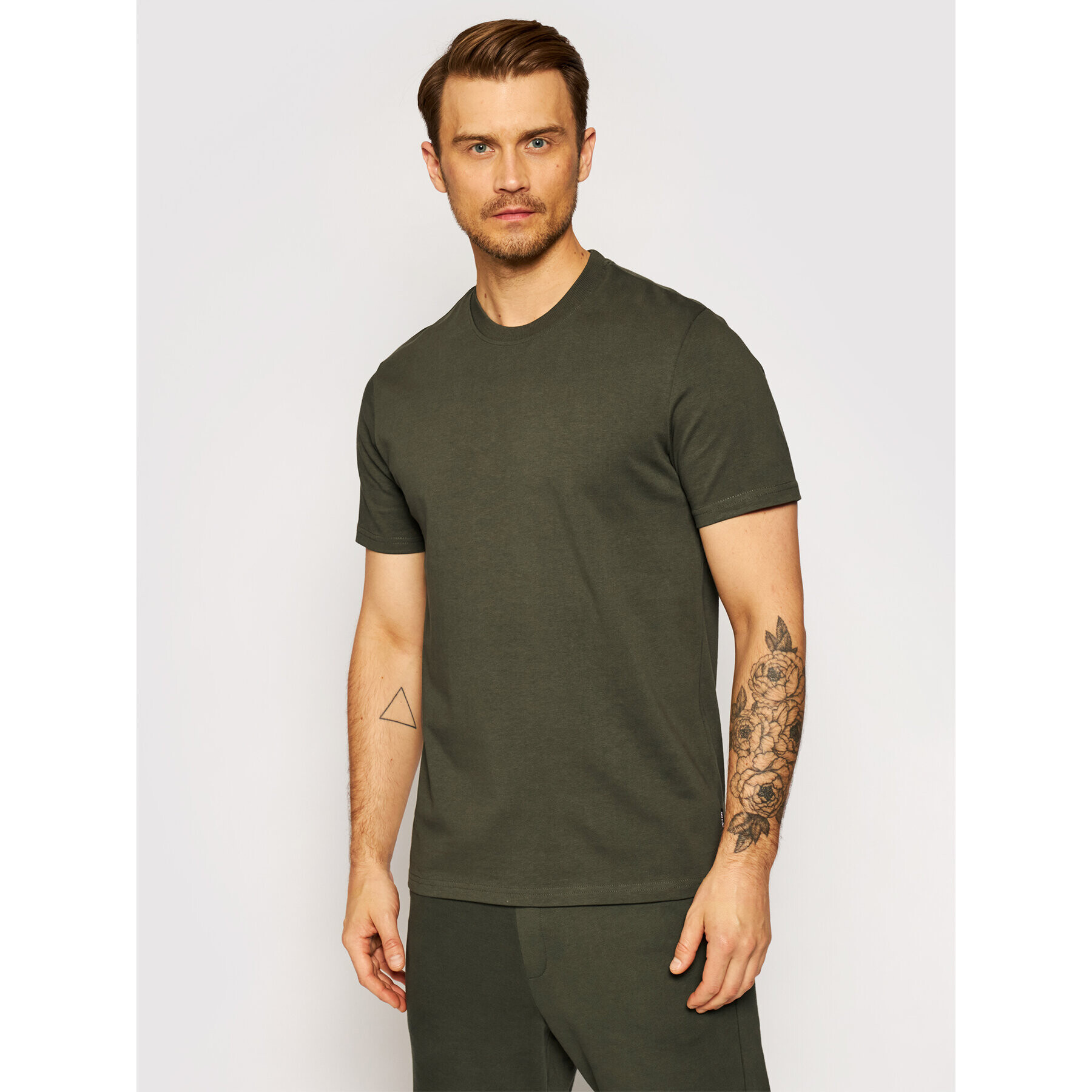 Only & Sons Тишърт Anel 22019359 Зелен Regular Fit - Pepit.bg
