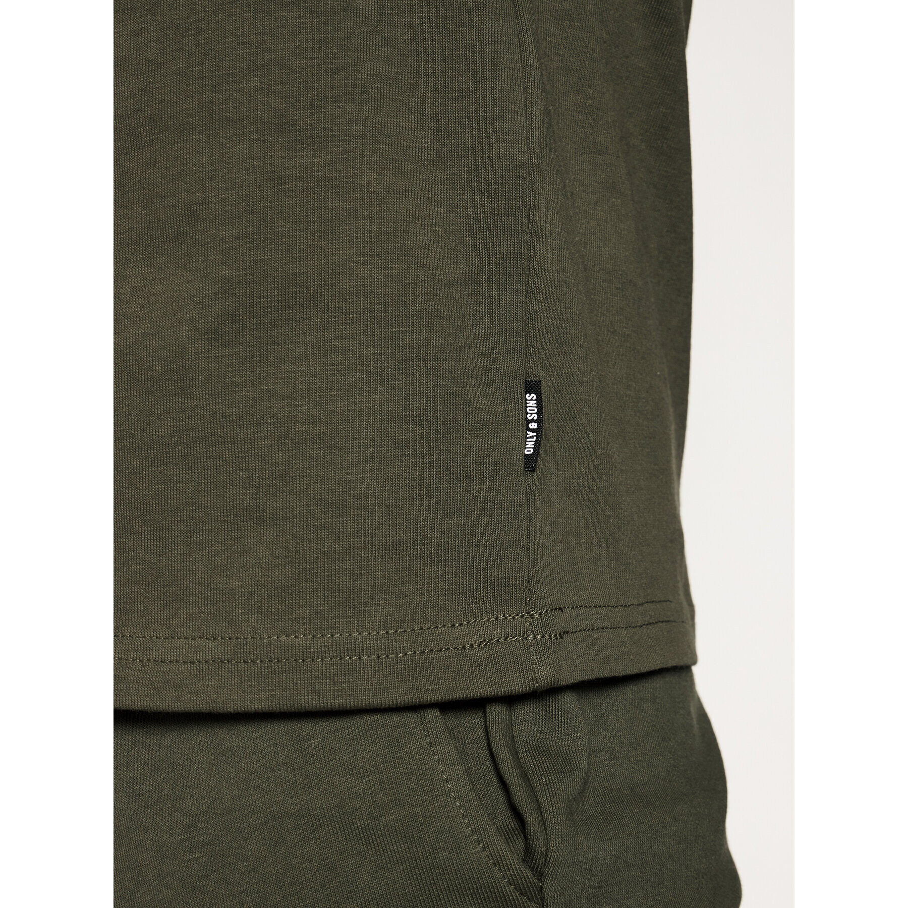 Only & Sons Тишърт Anel 22019359 Зелен Regular Fit - Pepit.bg