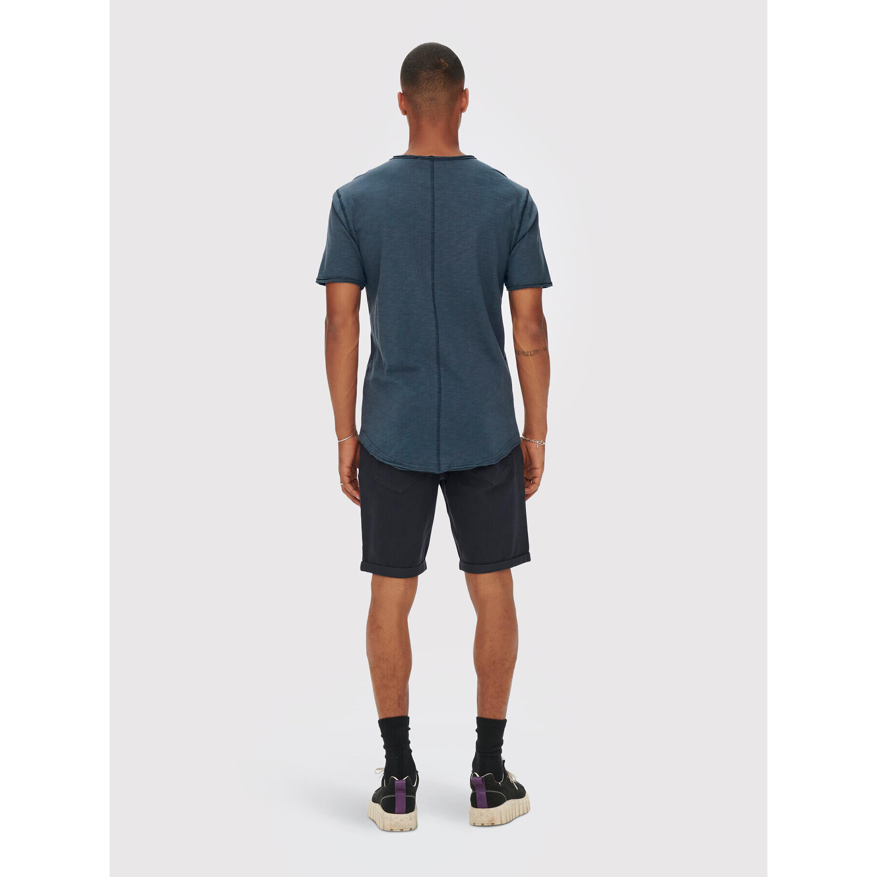 Only & Sons Тишърт Benne 22017822 Тъмносин Regular Fit - Pepit.bg