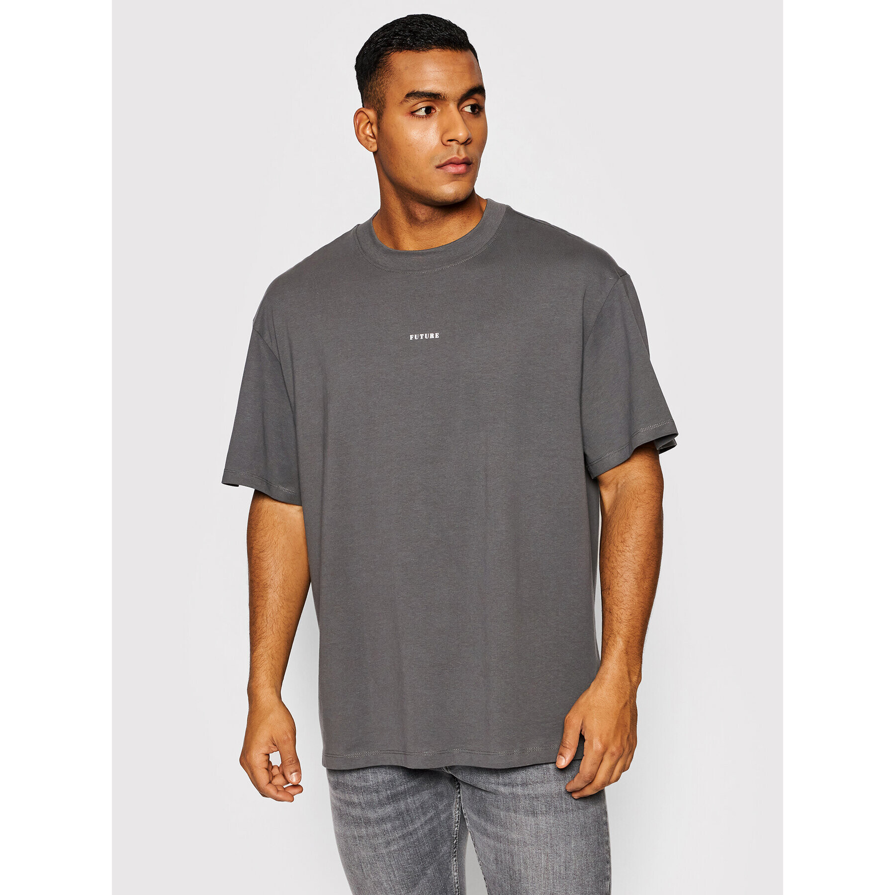 Only & Sons Тишърт Blaze 22021687 Сив Oversize - Pepit.bg