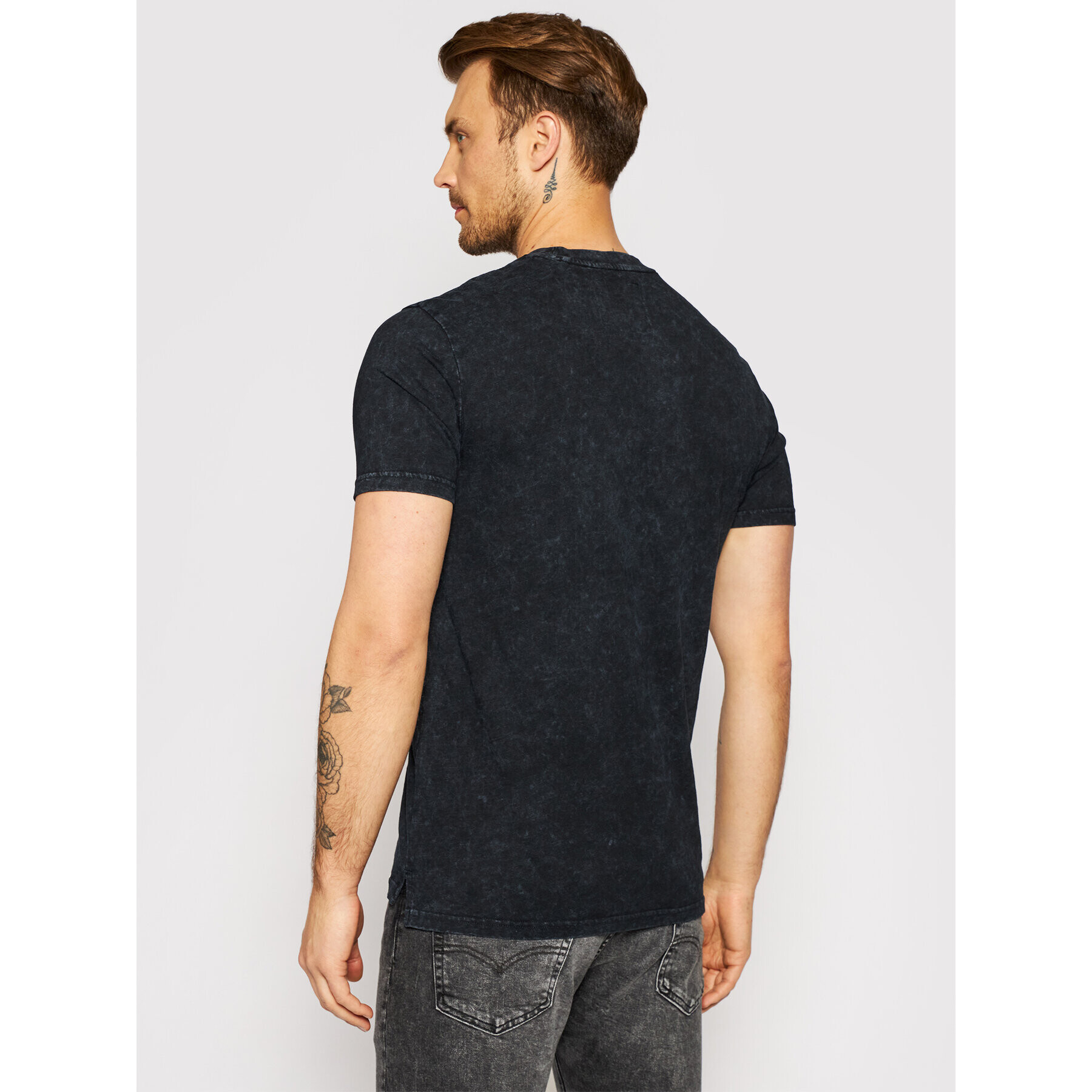 Only & Sons Тишърт Dilan 22018634 Черен Slim Fit - Pepit.bg